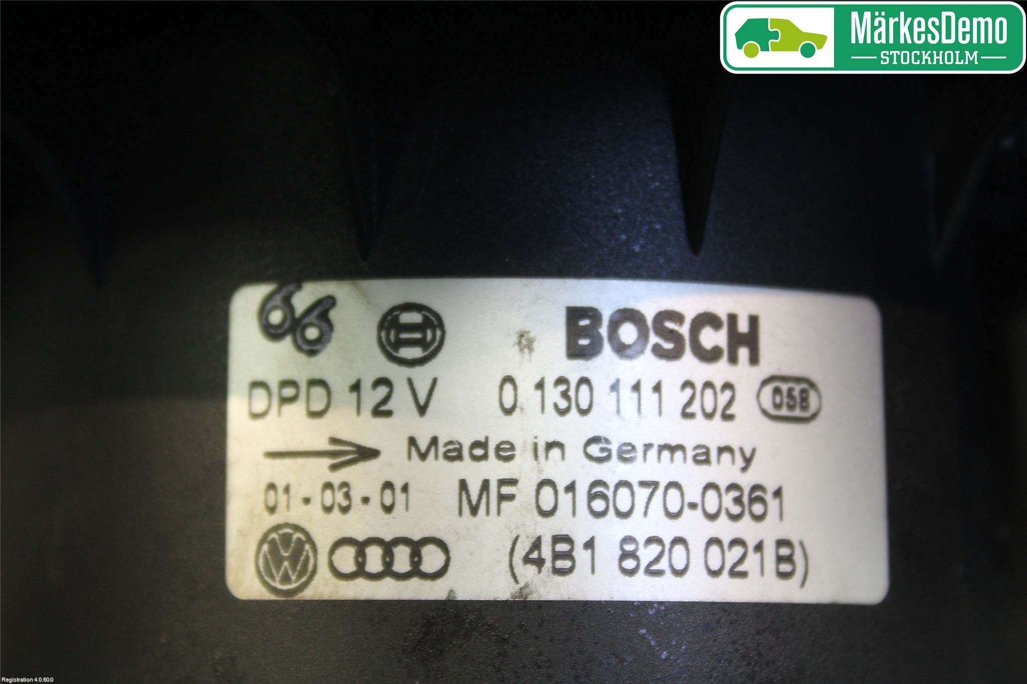 Audi A6/S6     97-05 Varme Ac Varmeapparatvifte