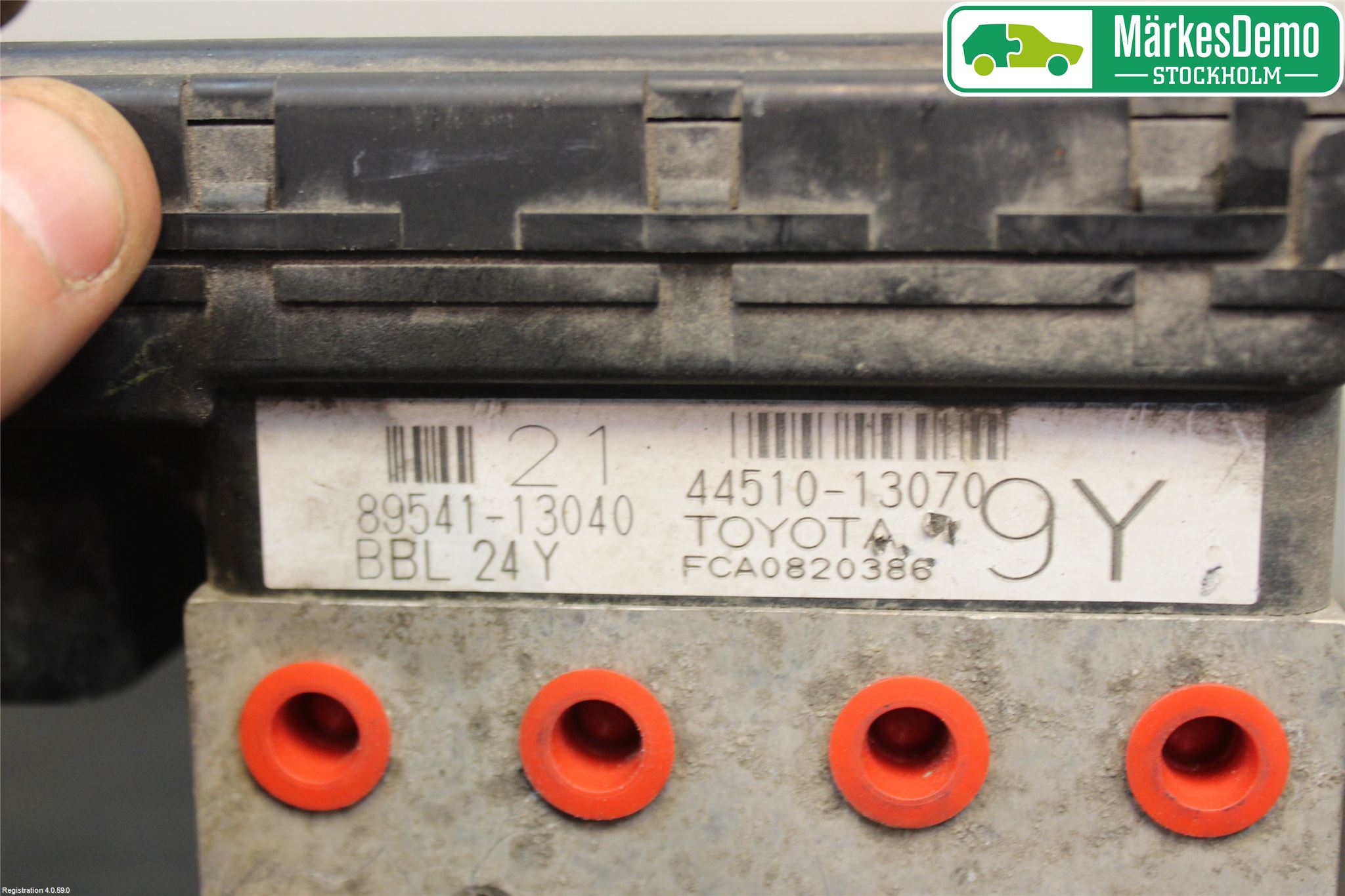 Toyota COROLLA VERSO 02-04 Abs Hydraulikkaggregat