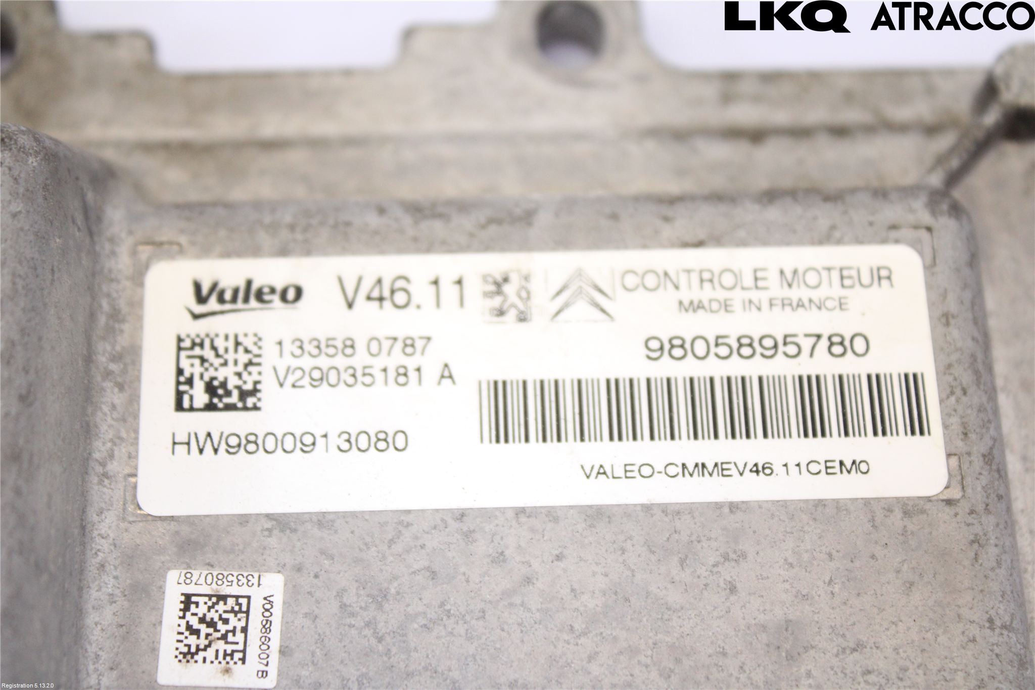 Citroen C3 10-17 Styreenhet Innsprøytning