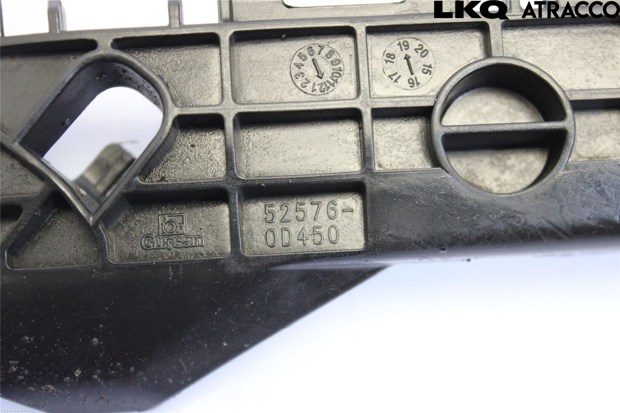 Toyota YARIS XP130 15-20 Støtfangerfeste Bak Venstre