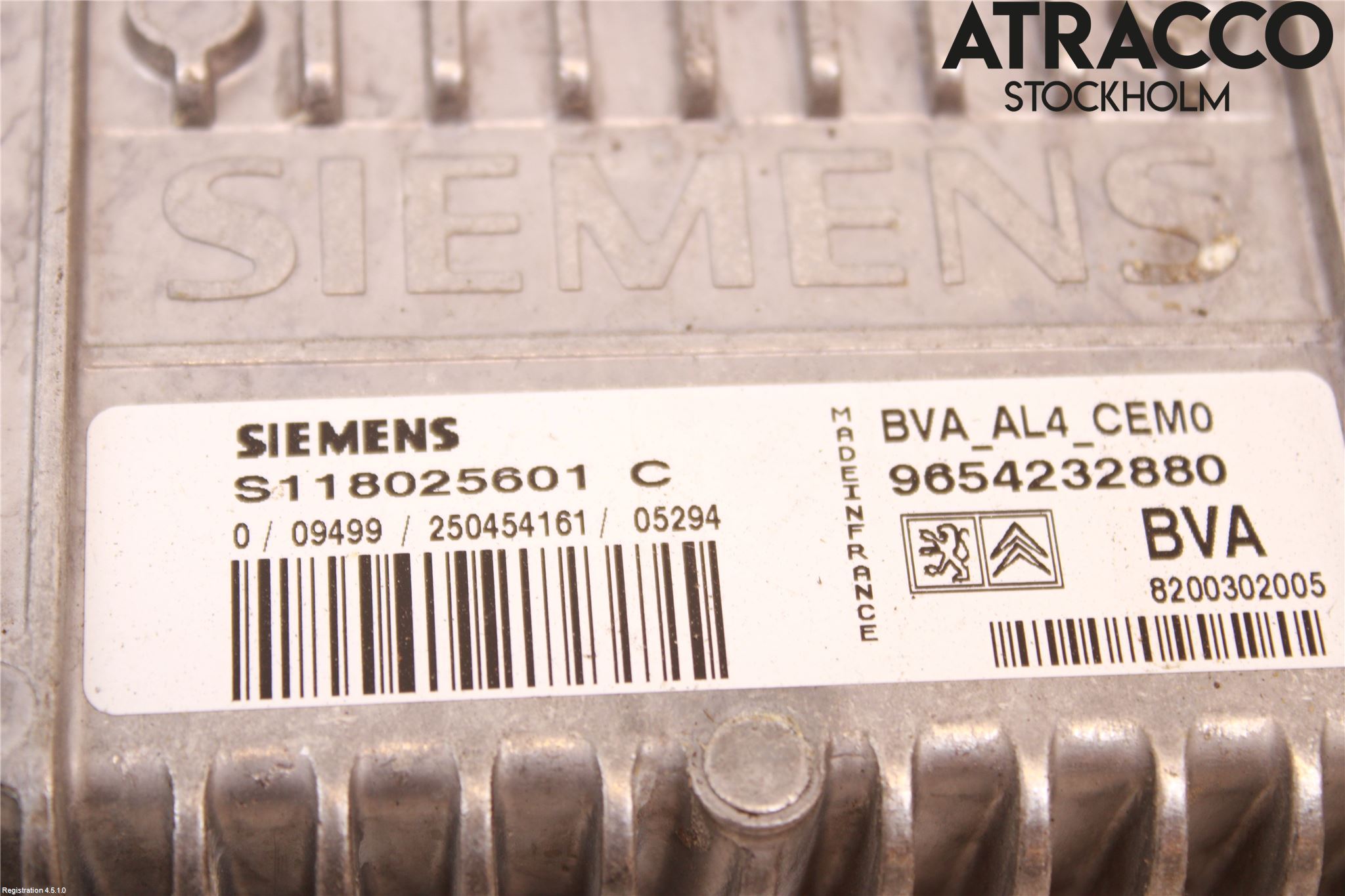 Peugeot 307     05-08 Styreenhet Gearkasse
