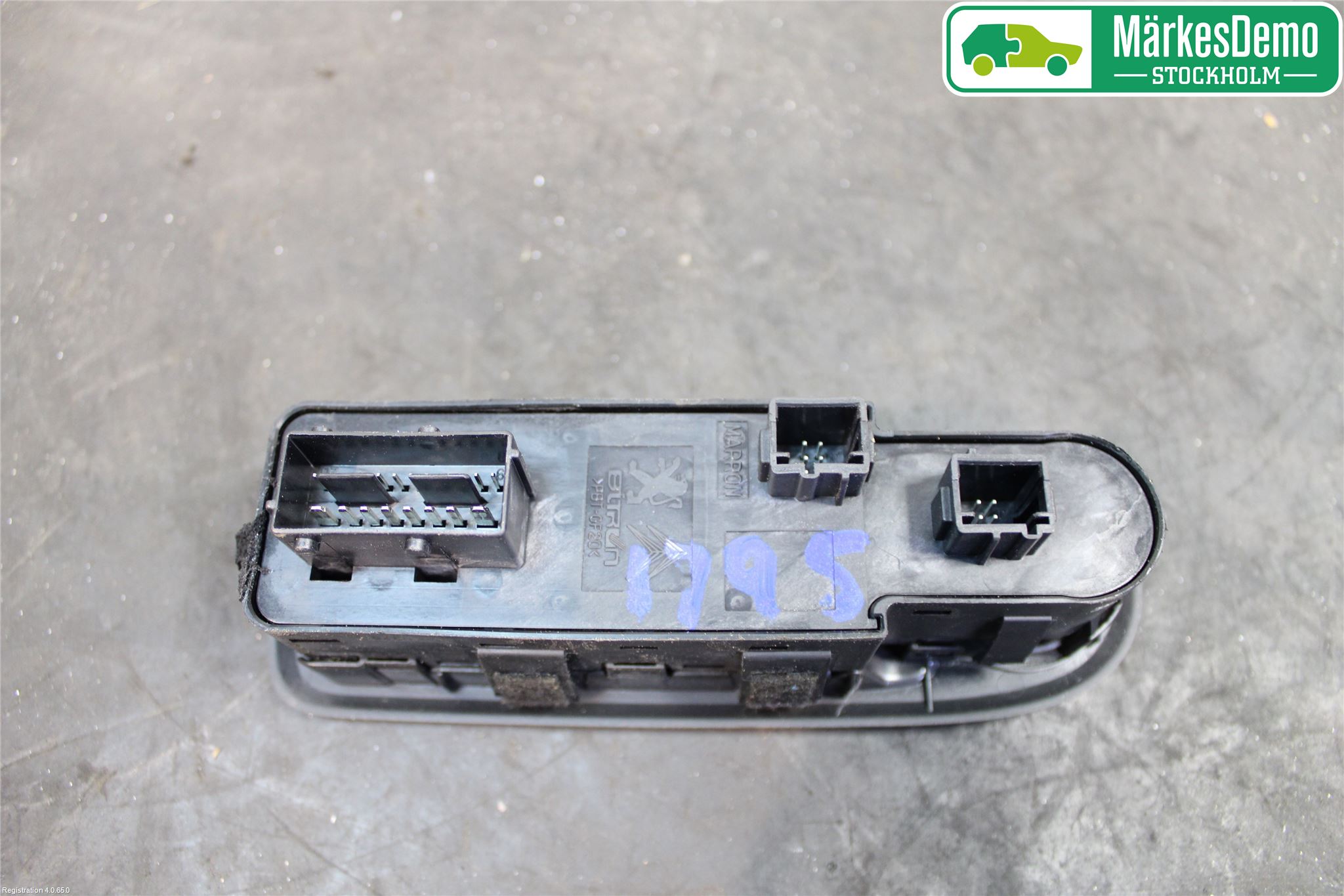 Citroen C5 08-17 Bryter Vindusheis