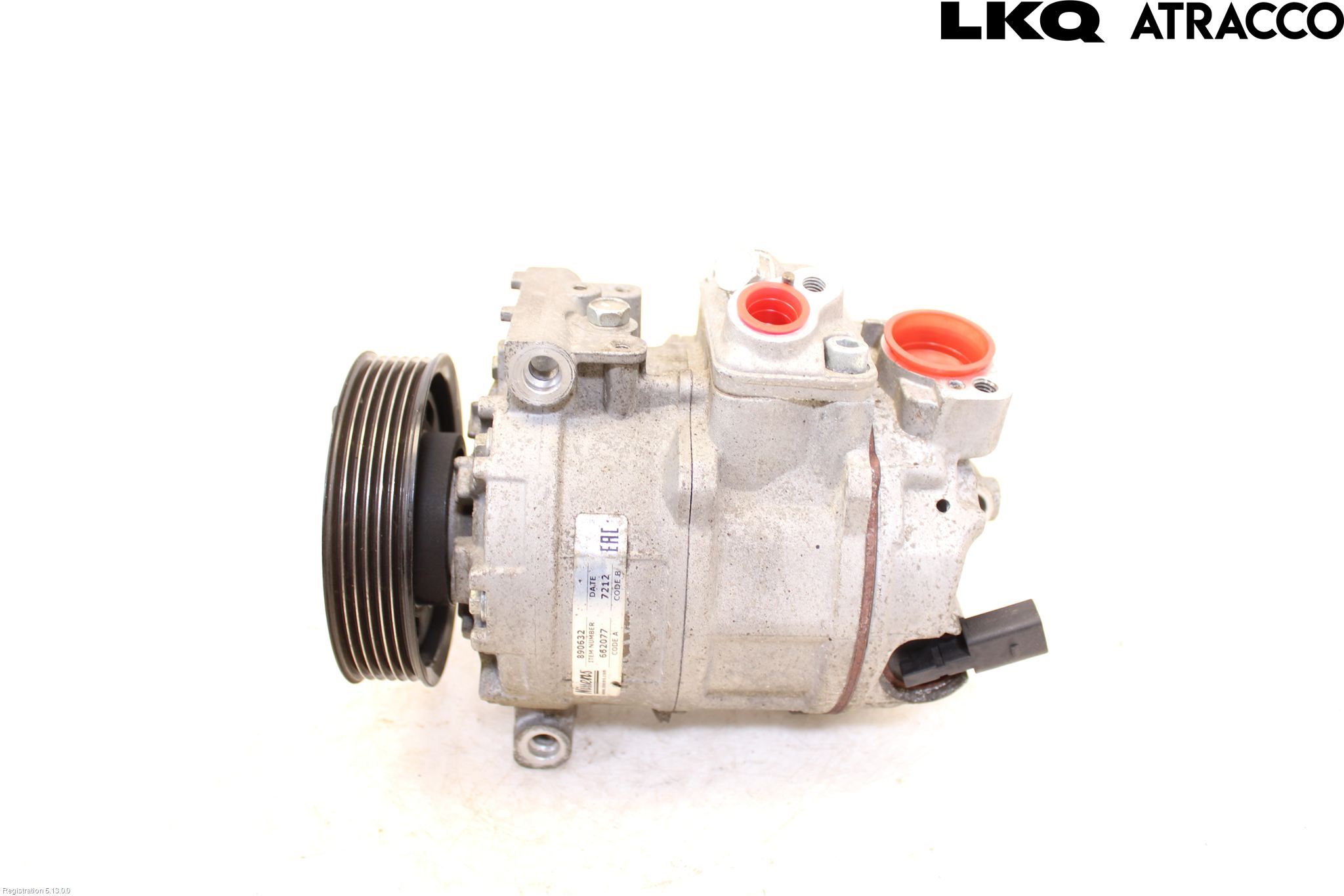 Volkswagen VW PASSAT 11-14 Varme Ac Kompressor