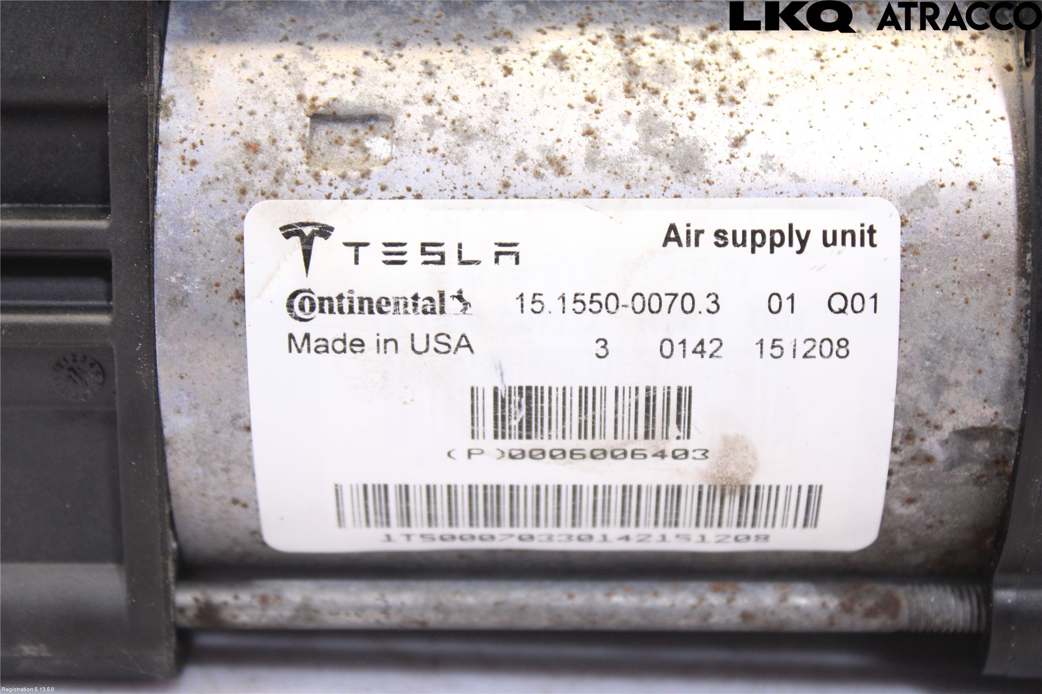 Tesla MODEL S 13- Fjæring Kompressor Støtd-Fjæri