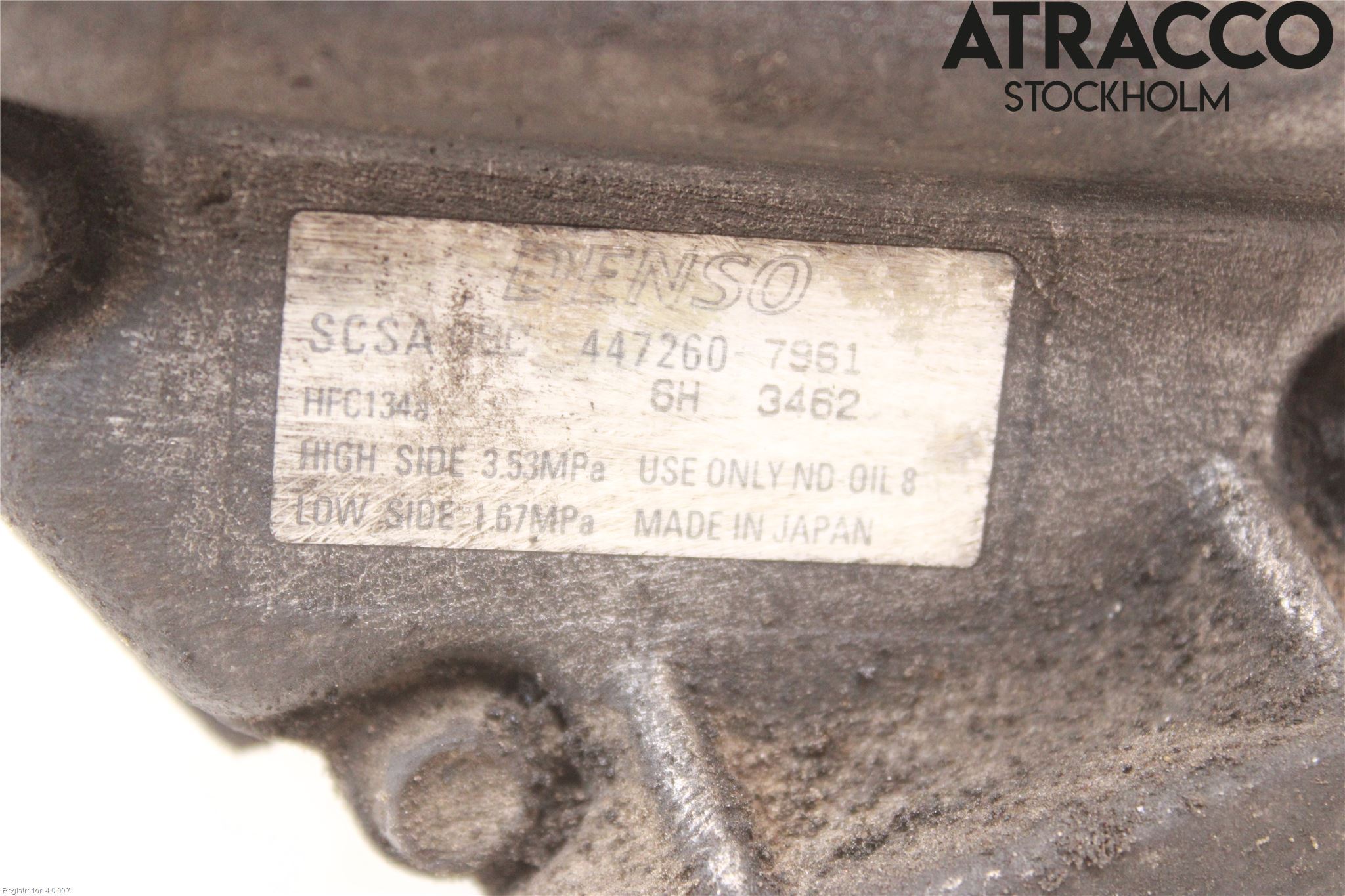 Toyota COROLLA 02-07 Varme Ac Kompressor
