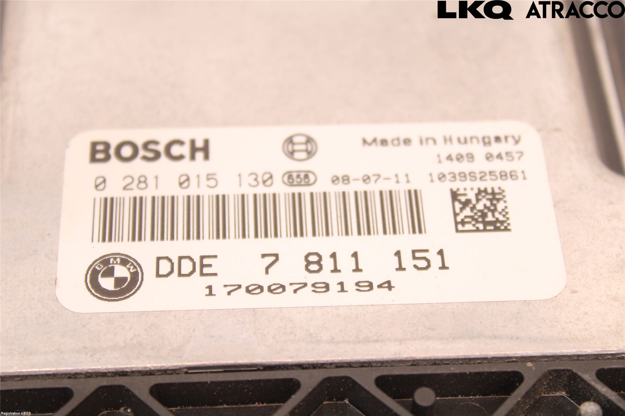 BMW 3 E90/91 SED/TOU 05-12 Styreenhet Dieselpumpe