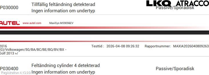 Volkswagen VW GOLF / E-GOLF VII 13-20 Motor Bensin