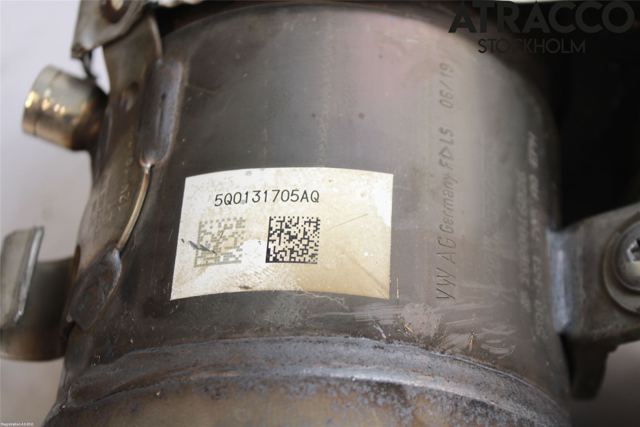 Volkswagen VW PASSAT 15-19 Eksos Partikketfilter