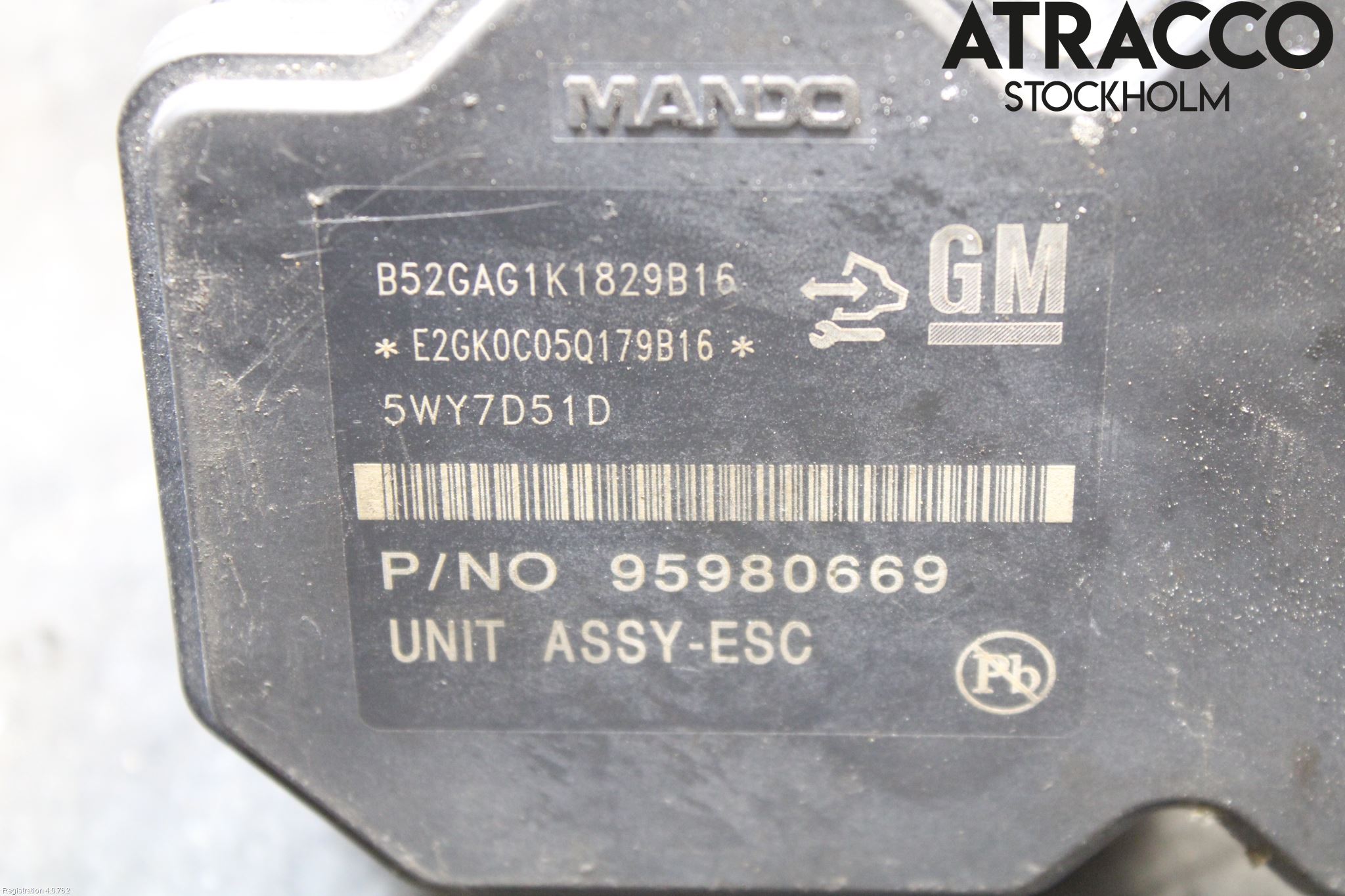 GM CHEVROLET SPARK Abs Hydraulikkaggregat