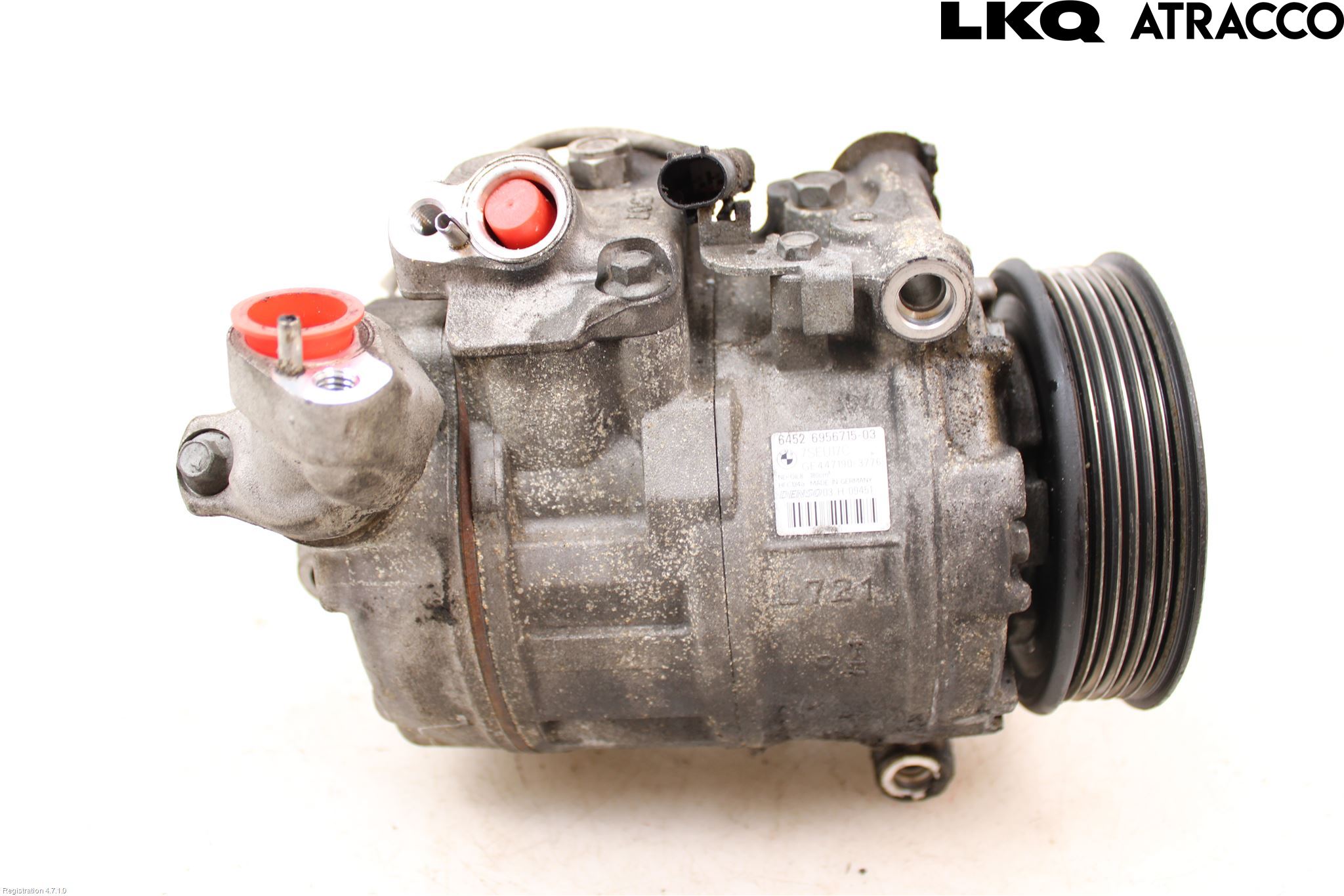 BMW 5 E60/61 Sed/Tou 02-10 Varme Ac Kompressor