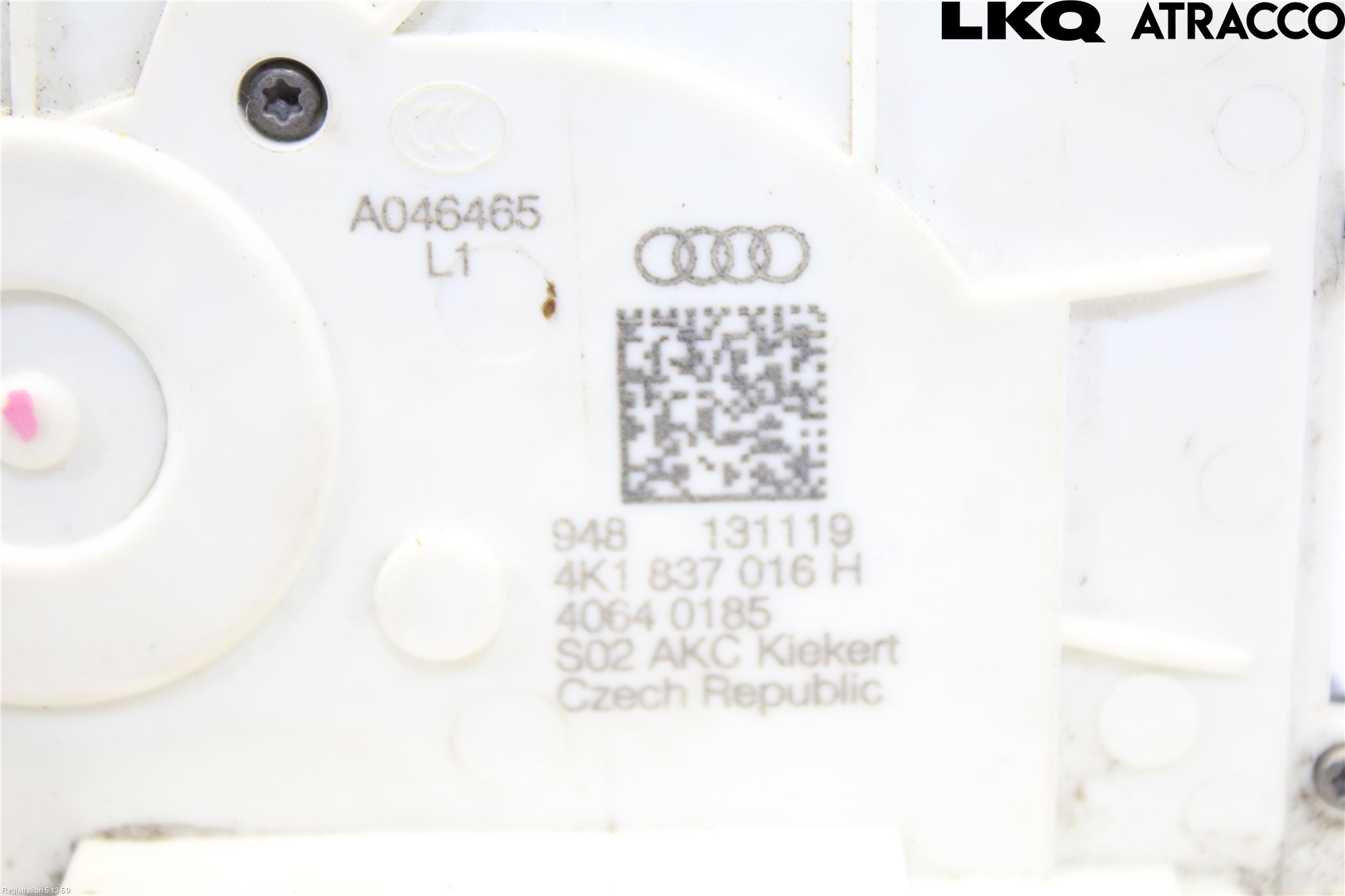 Audi A6 F2/C8 19- Dørlås - Låsekasse