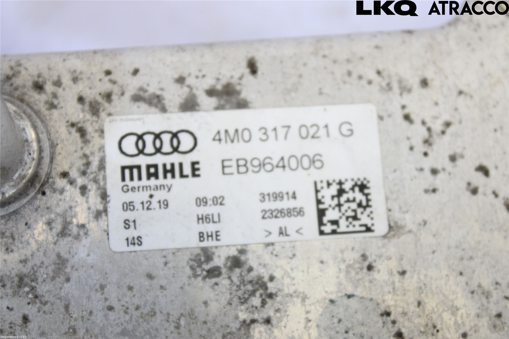 Audi A6 F2/C8 19- Radiator Oljekjøler Automatgea