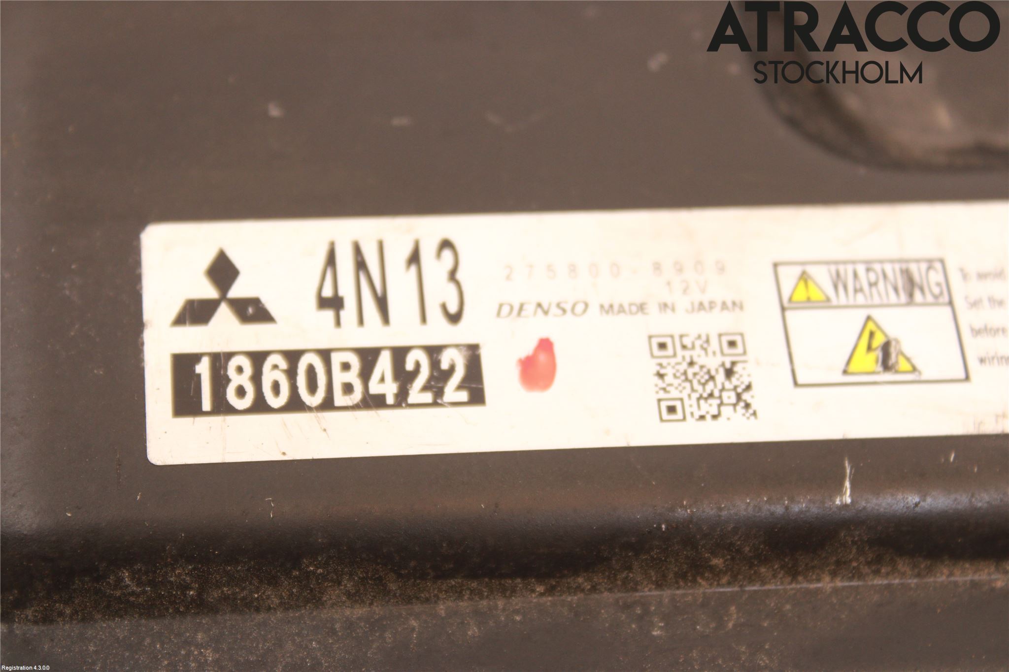Mitsubishi ASX 10-22 Styreenhet Dieselpumpe