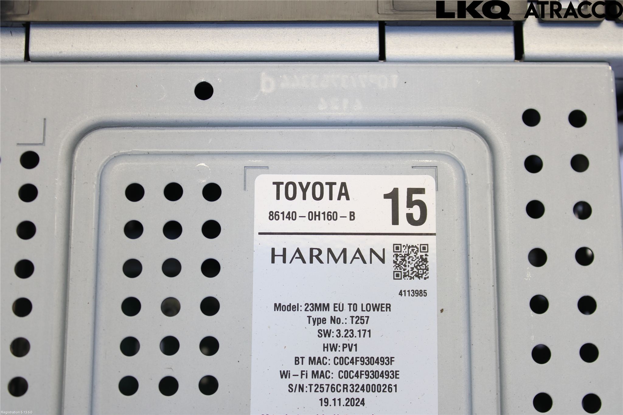 Toyota AYGO X AB70 22- Stereo Radio Med Cd