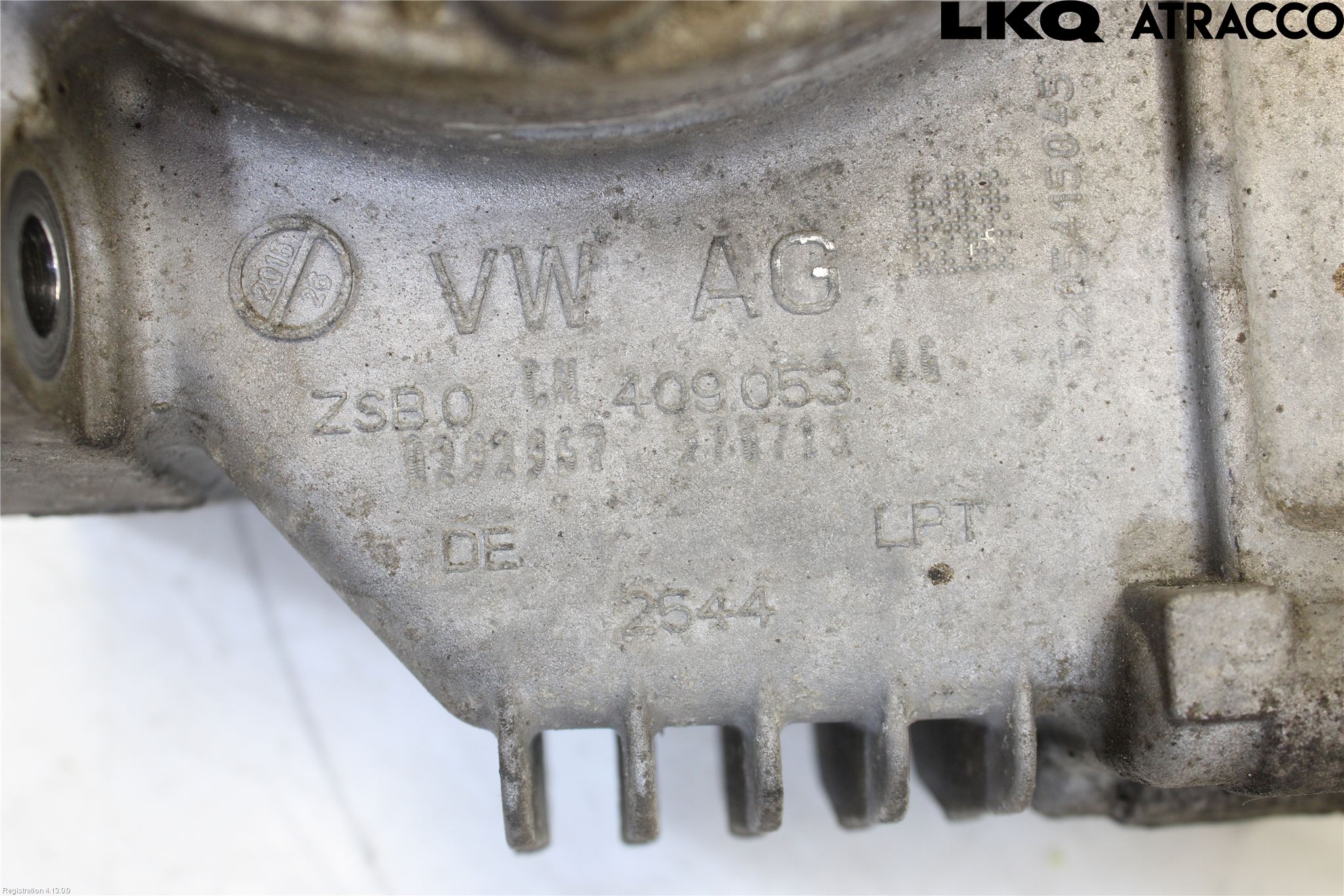 Volkswagen VW PASSAT 15-19 Gearkasse Fordelingskasse