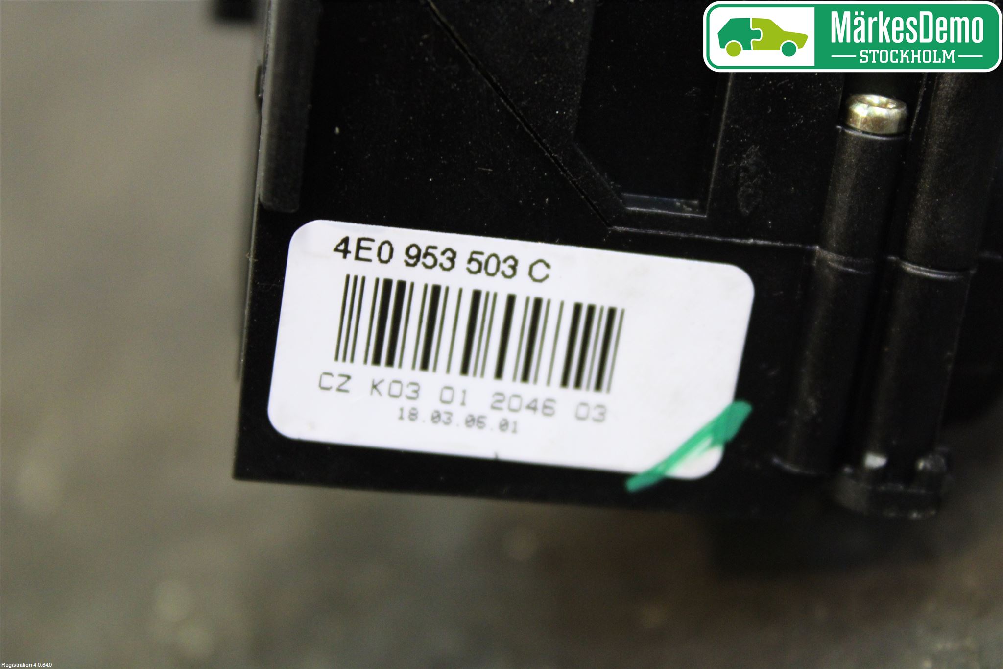 Audi A4/S4 05-07 Bryter Ratt Visker - Spyler