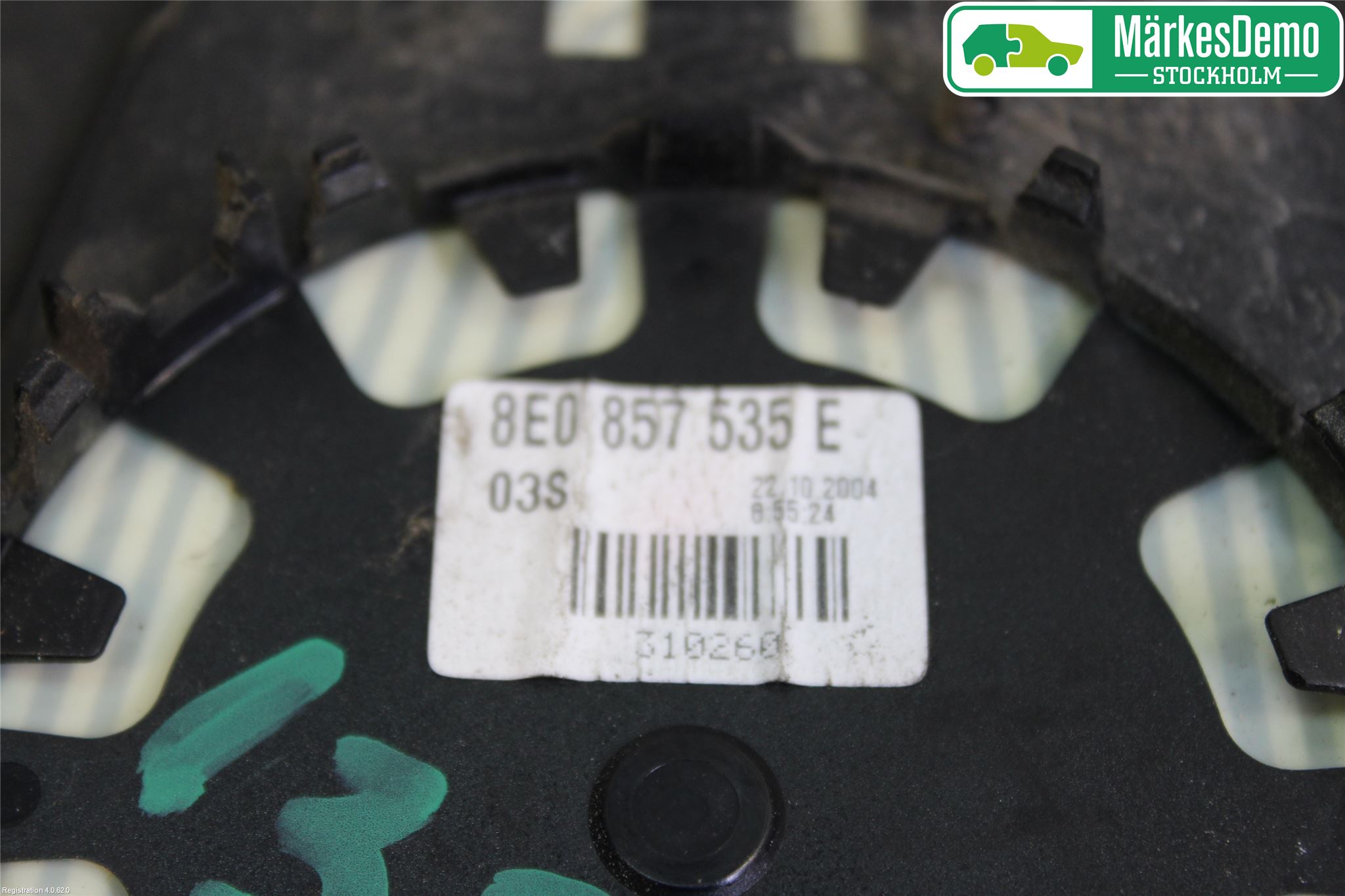 Audi A4/S4 05-07 Speil Glass V