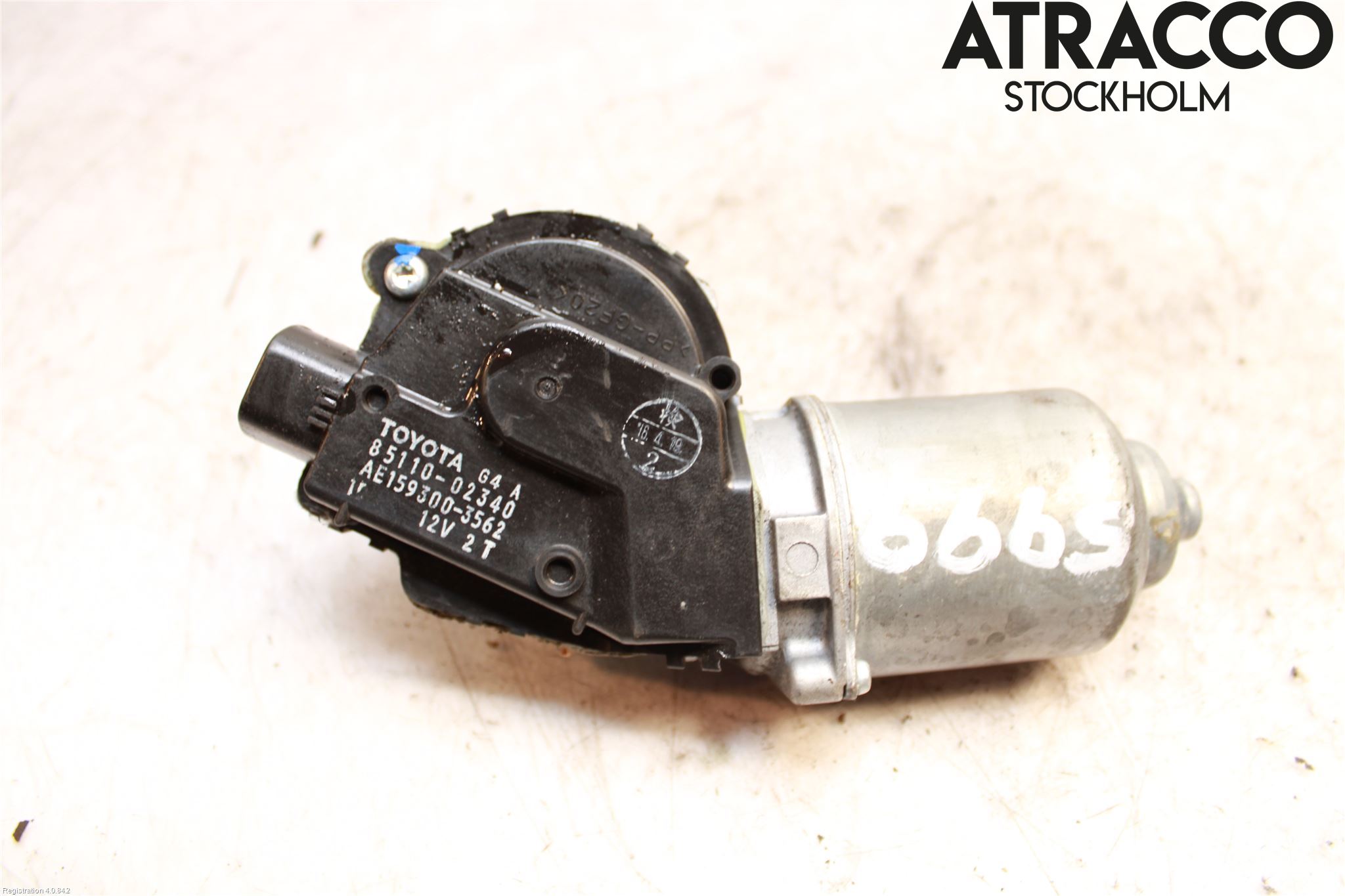 Toyota AURIS 13-19 Viskermotor Frontrute