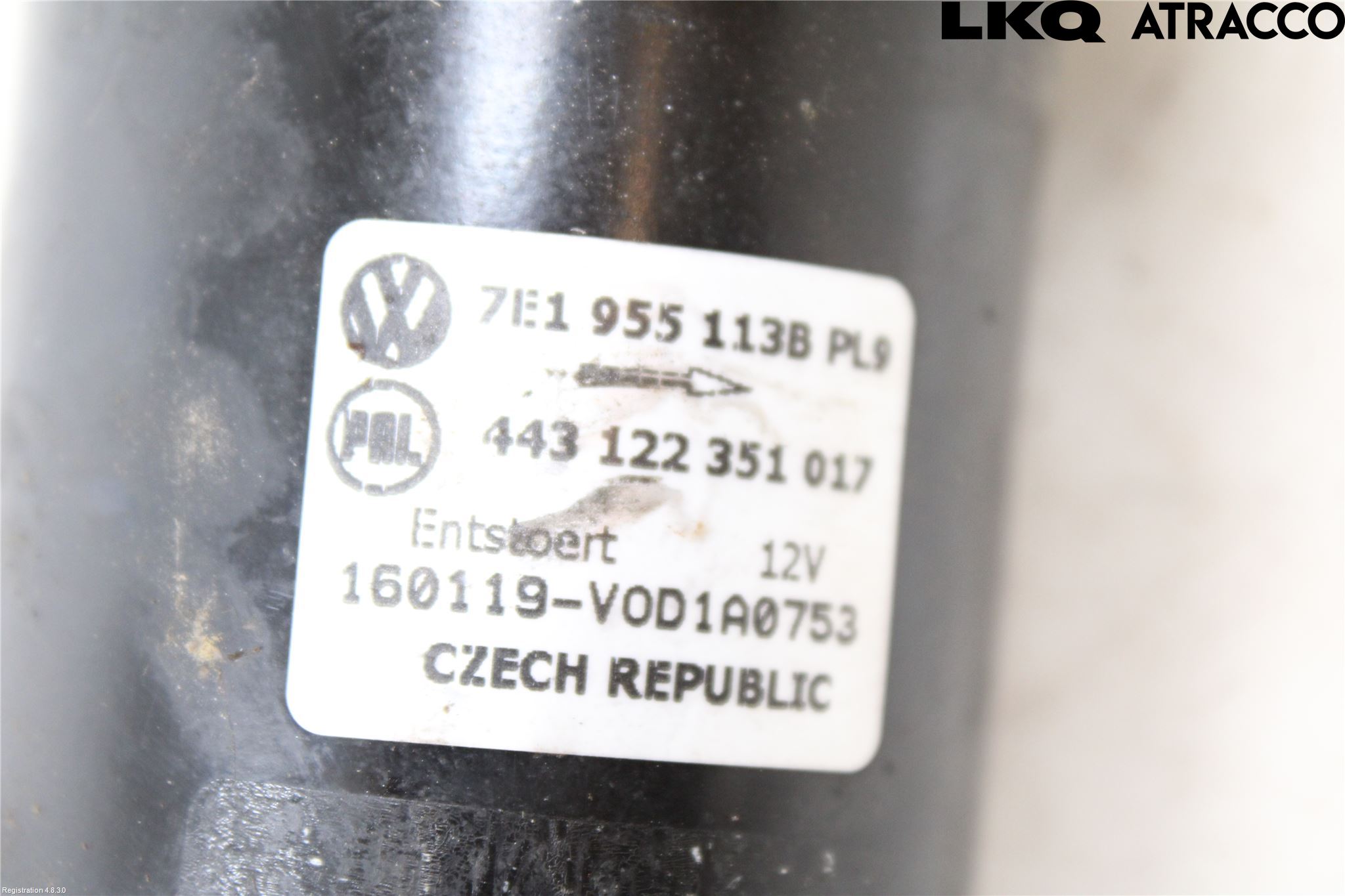 Volkswagen VW TRANSP/CARAVELLE (T6) 16-22 Viskermotor Frontrute