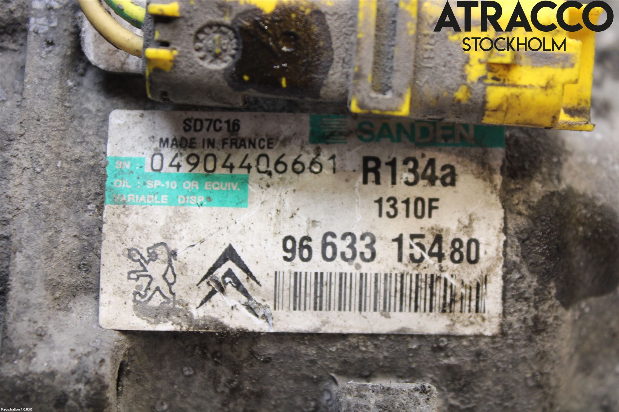 Citroen C5     05-08 Varme Ac Kompressor