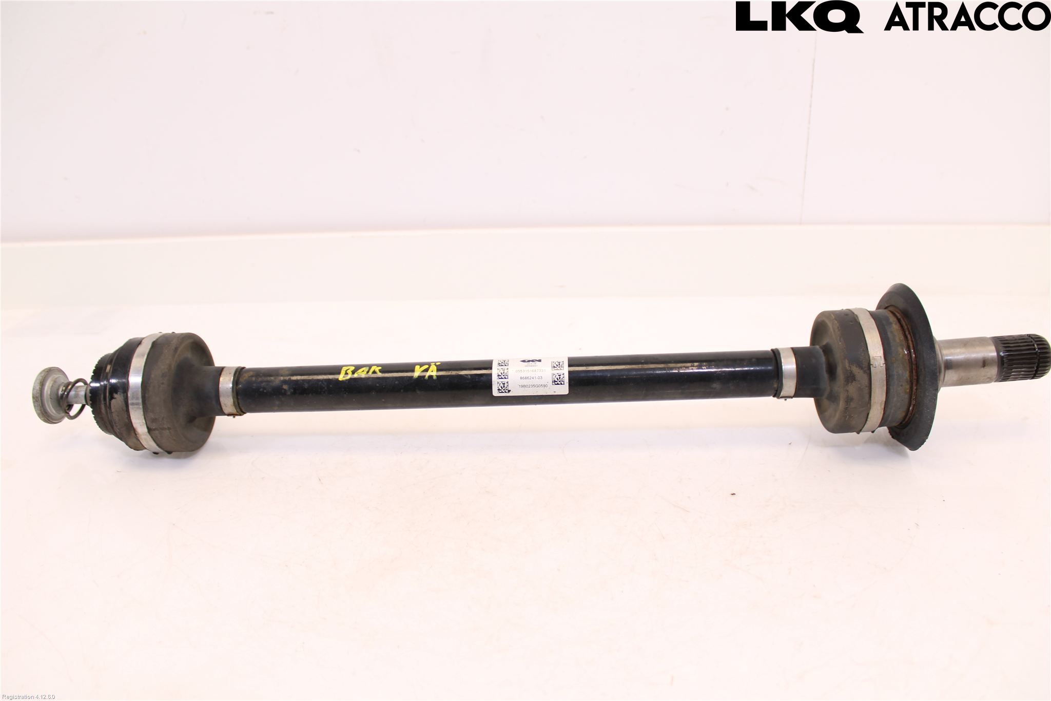 BMW 5 G30/G31/F90 17-23 Drivaksel Bak Kompl Venstre