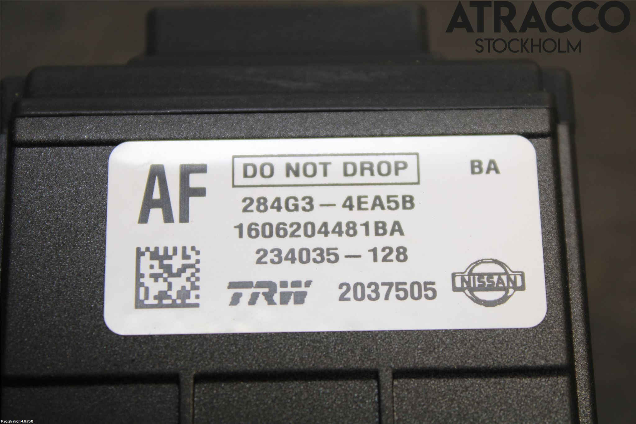 Nissan QASHQAI 14-17 Sensor Kollisjonsbeskyttelse