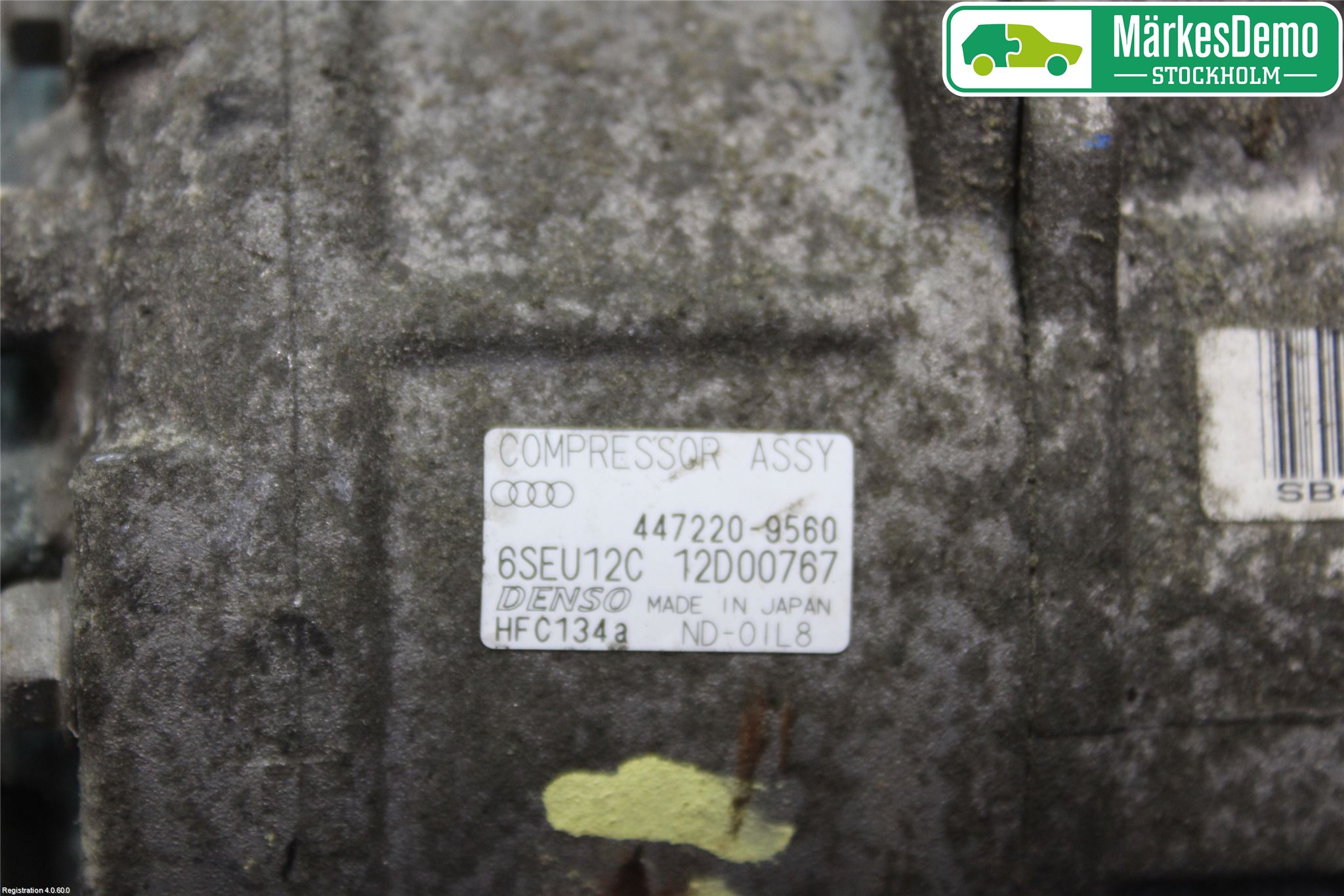 Audi A4/S4 01-05 Varme Ac Kompressor