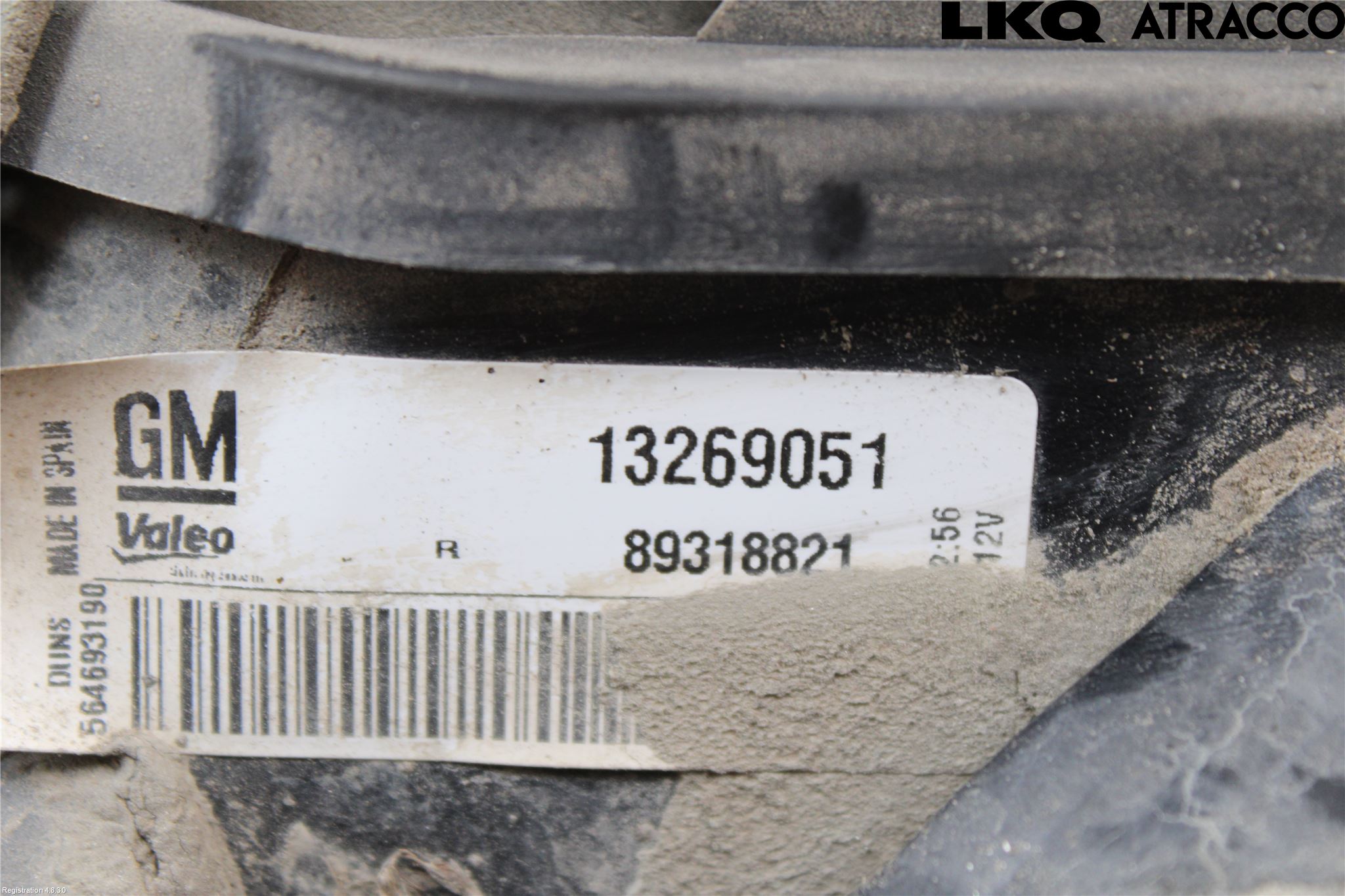 Opel CORSA D 07-14 Baklykt Høyre