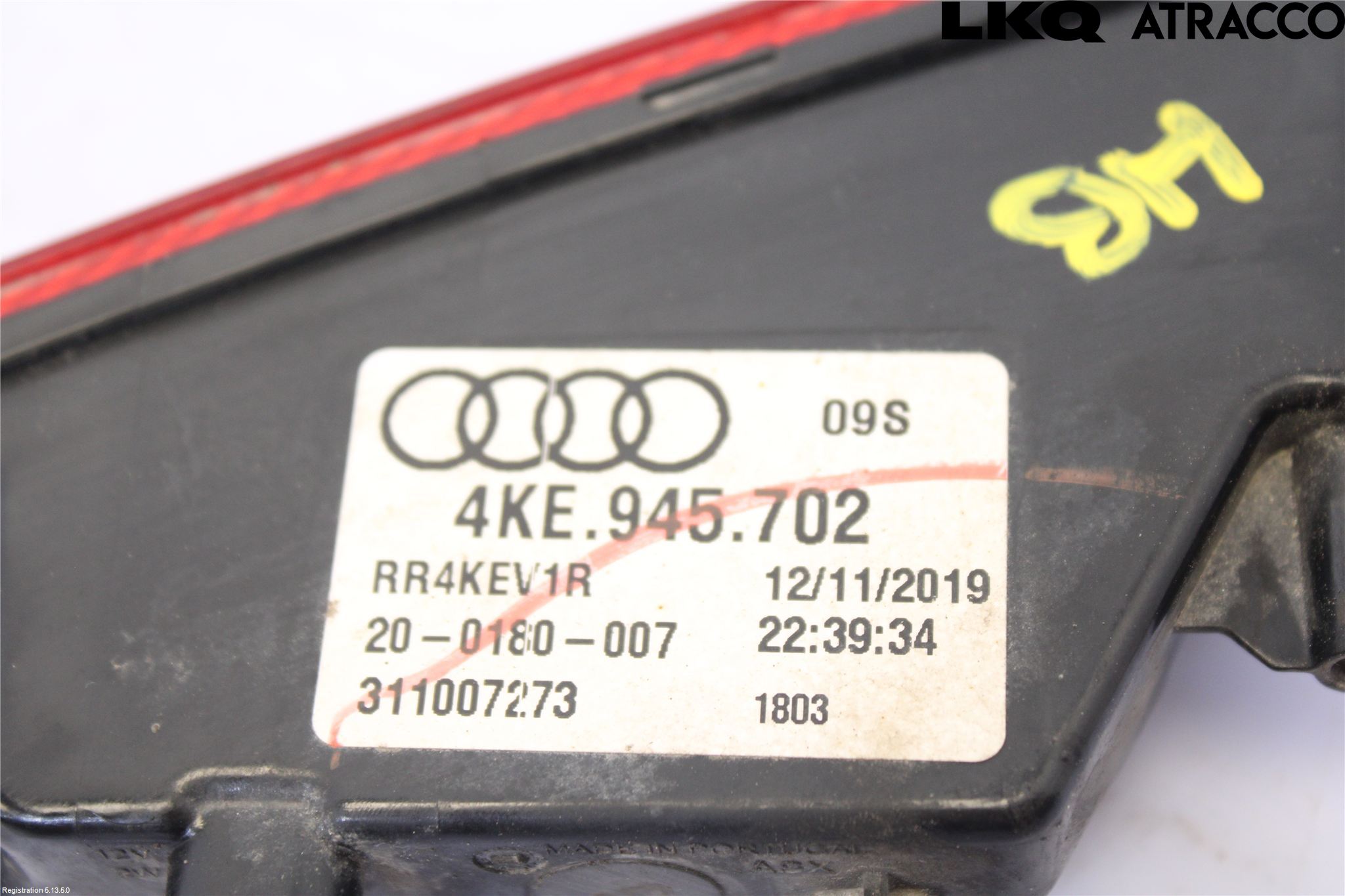 Audi E-TRON, S GE 19- Refleks Bak