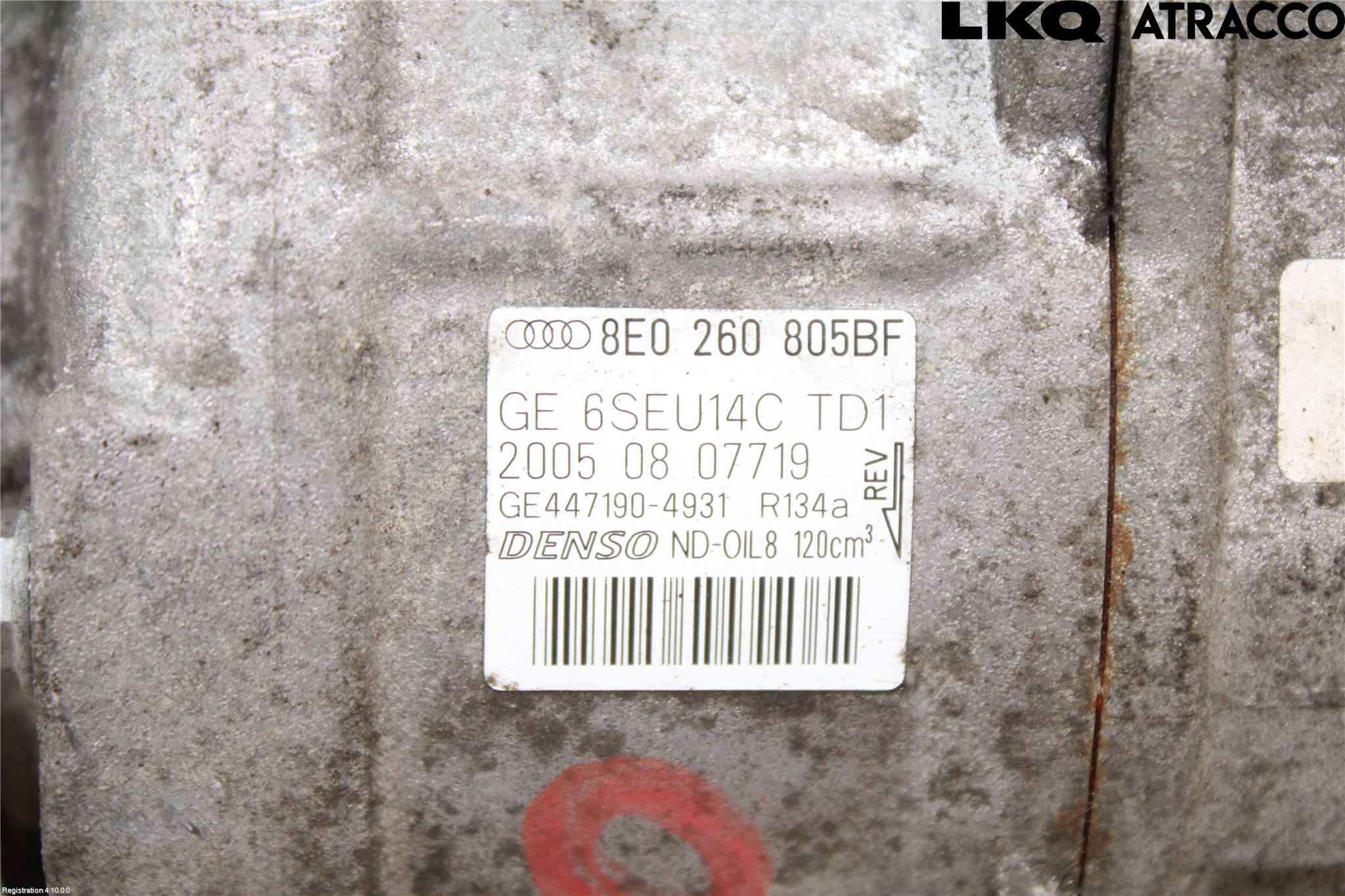 Audi A4/S4 05-07 Varme Ac Kompressor