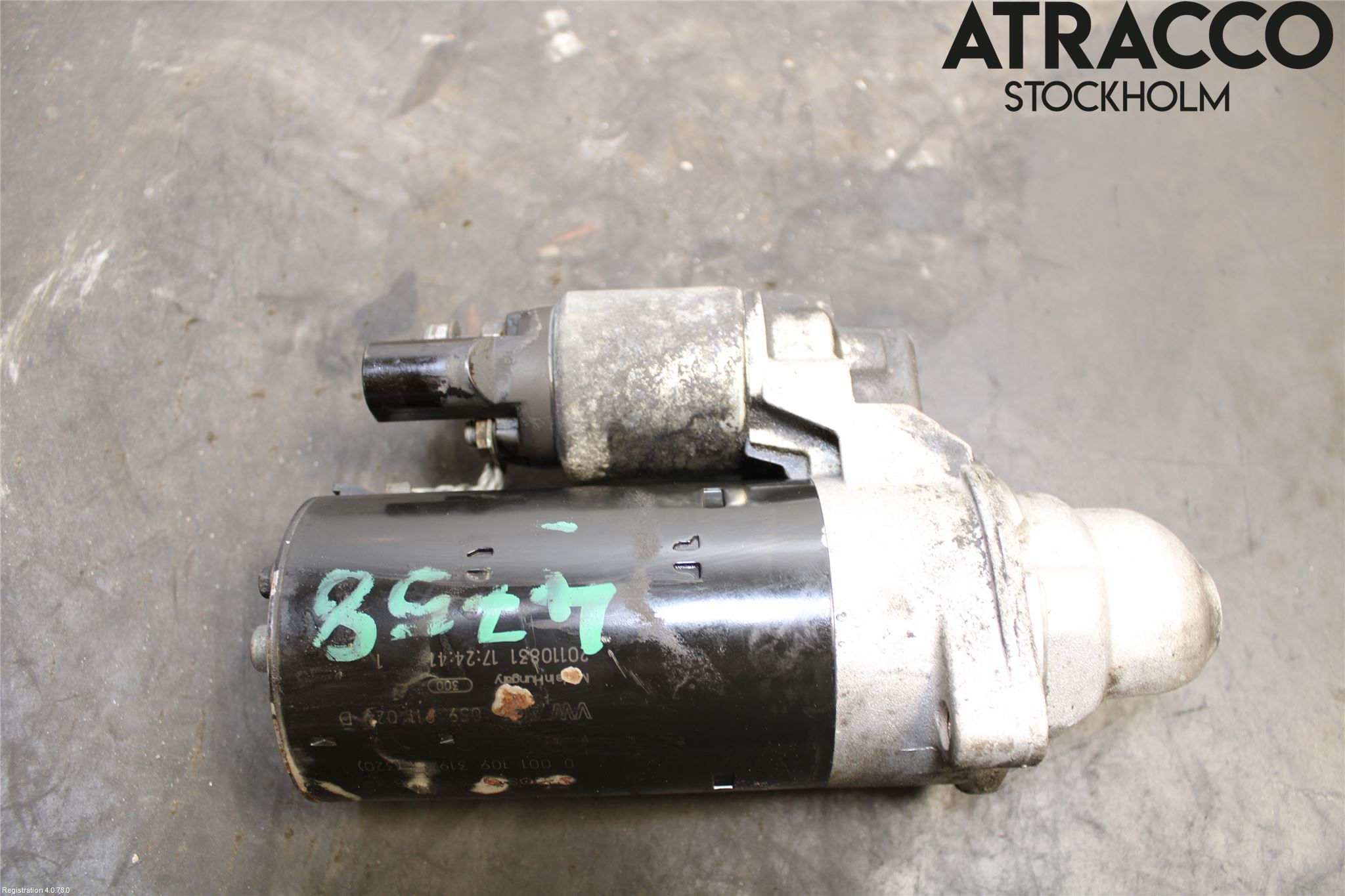 Volkswagen VW PHAETON Startmotor Diesel