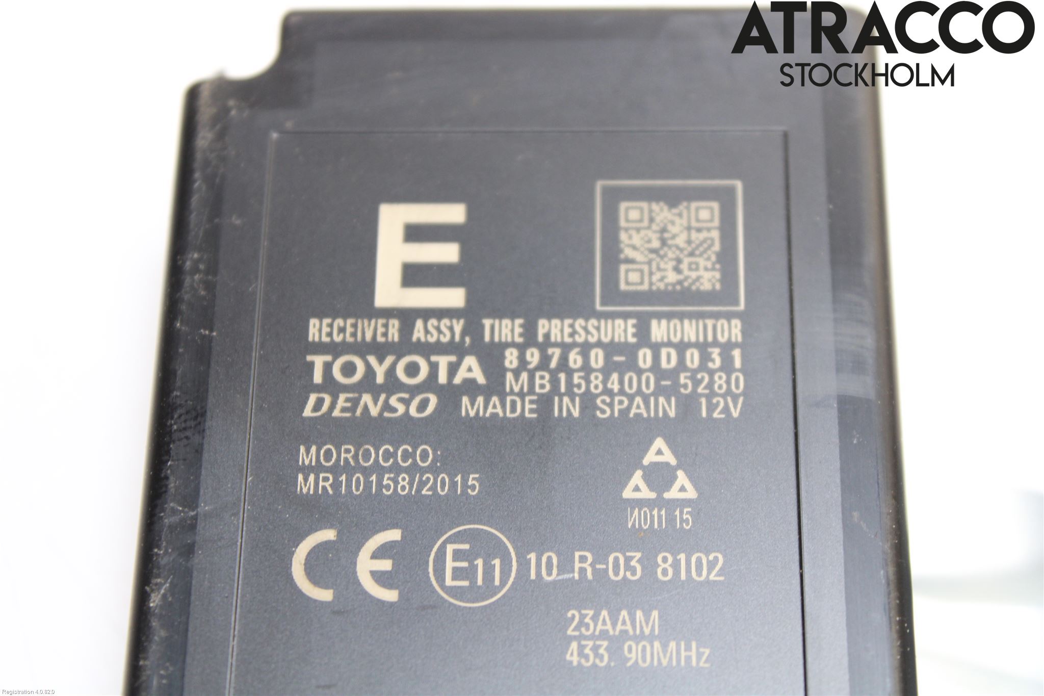 Toyota YARIS XP130 15-20 Styreenhet Øvrig