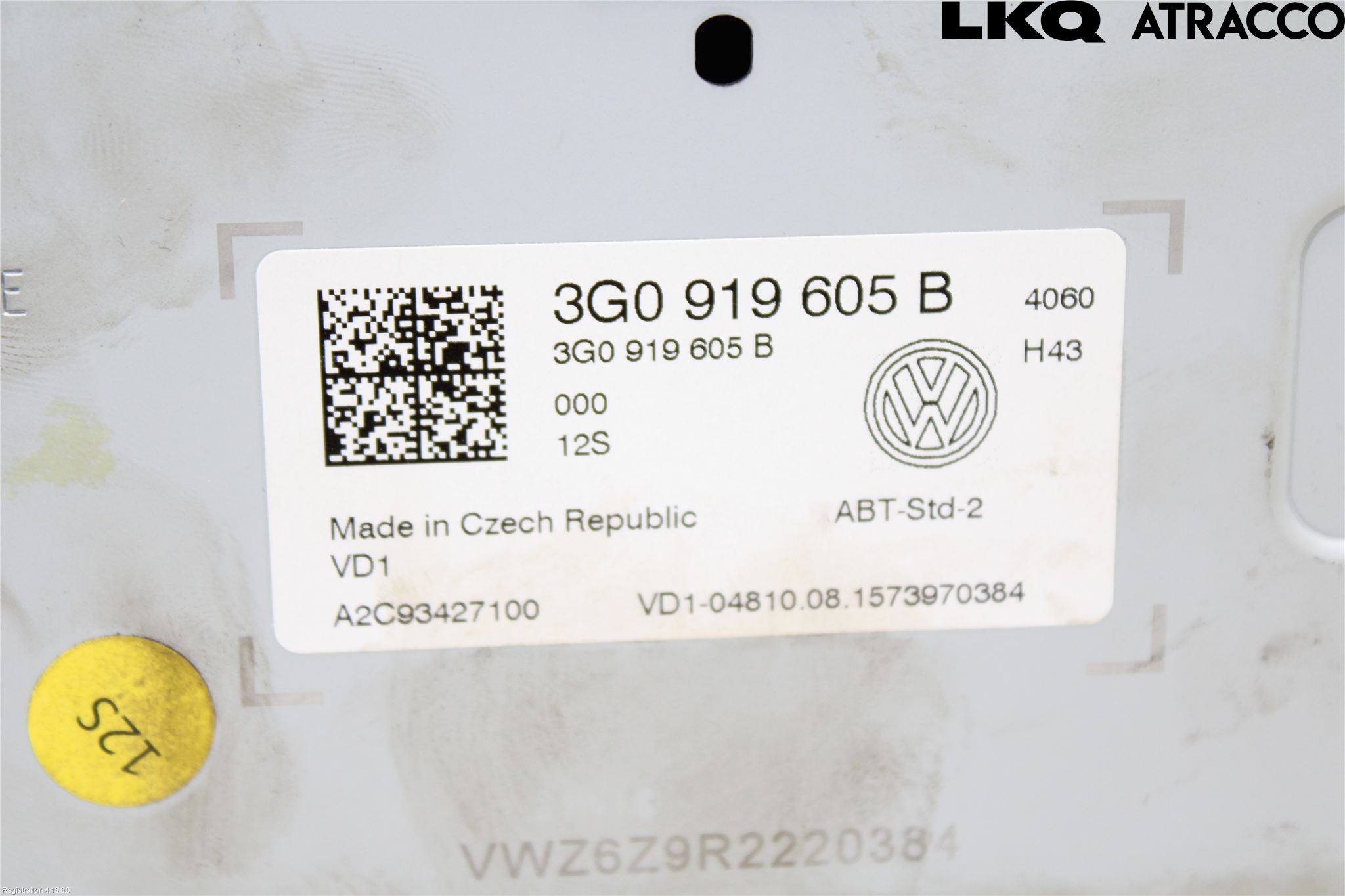 Volkswagen VW PASSAT 15-19 Stereo Radio Med Cd