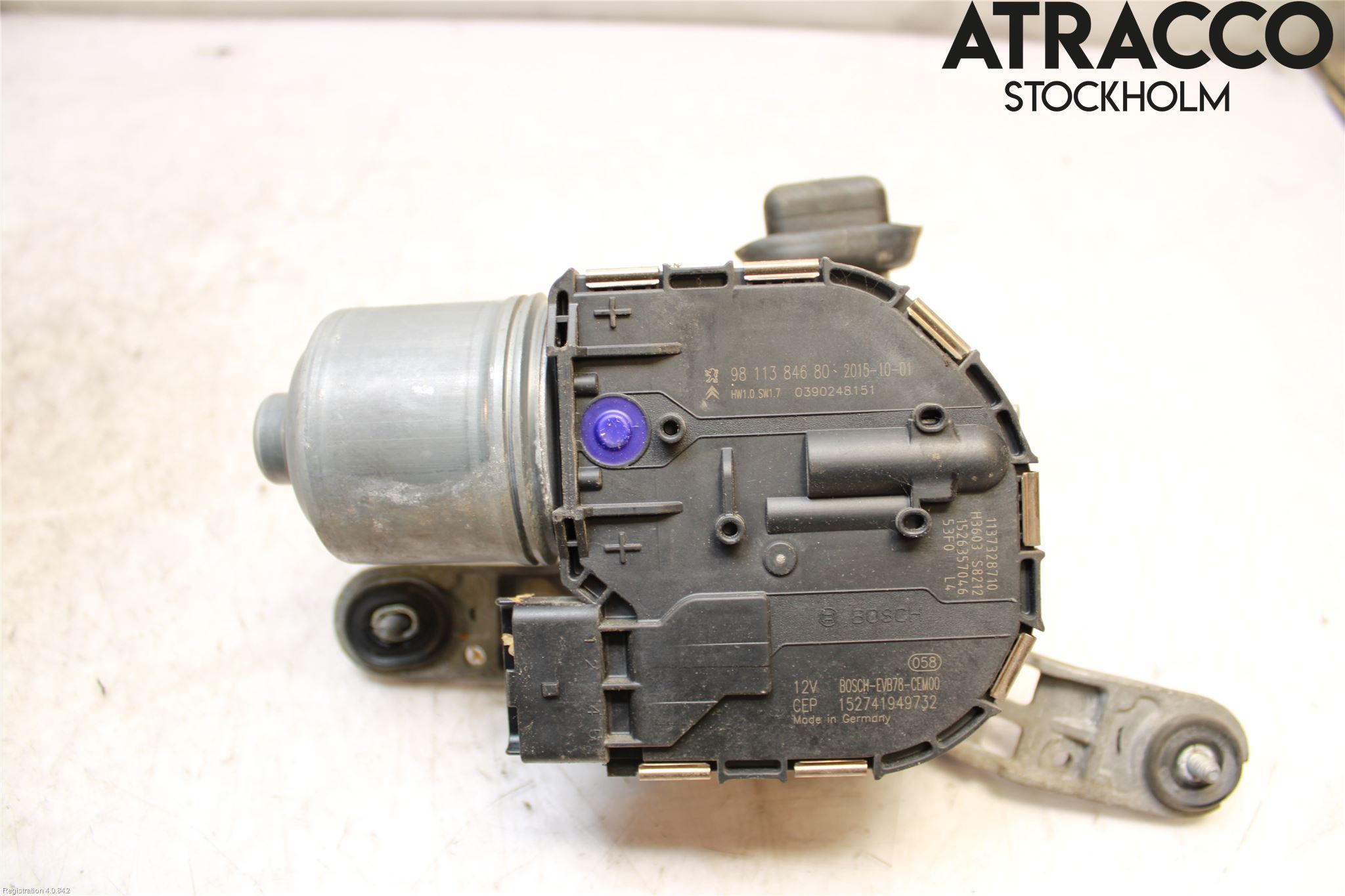 Citroen C4 GRAND PICASSO 14-18 Viskermotor Frontrute