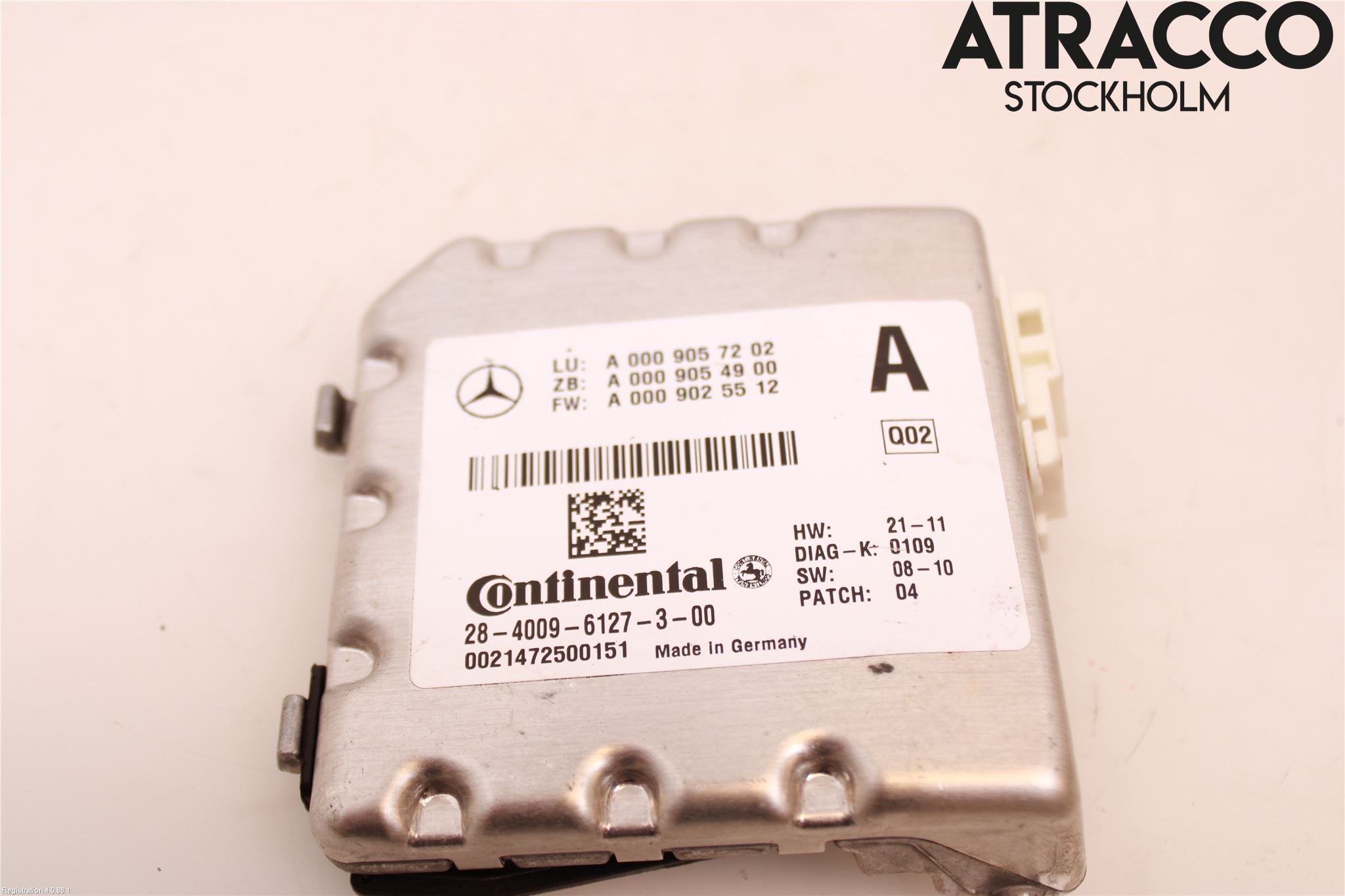 Mercedes-Benz MB CLA-KLASS (C117/X117) 13-19 Sensor Kollisjonsbeskyttelse