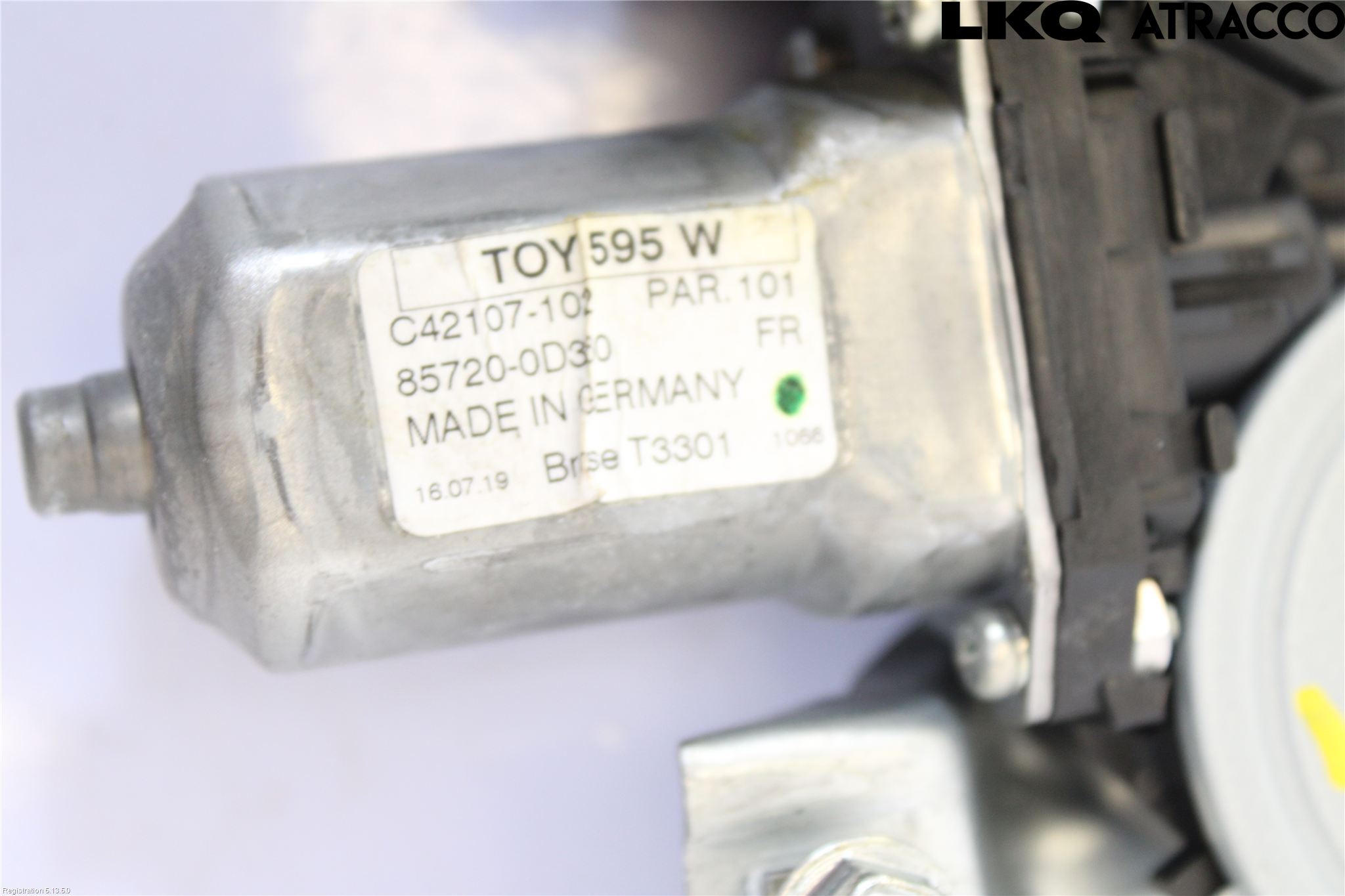 Toyota YARIS XP130 15-20 Vindusheis El Komp