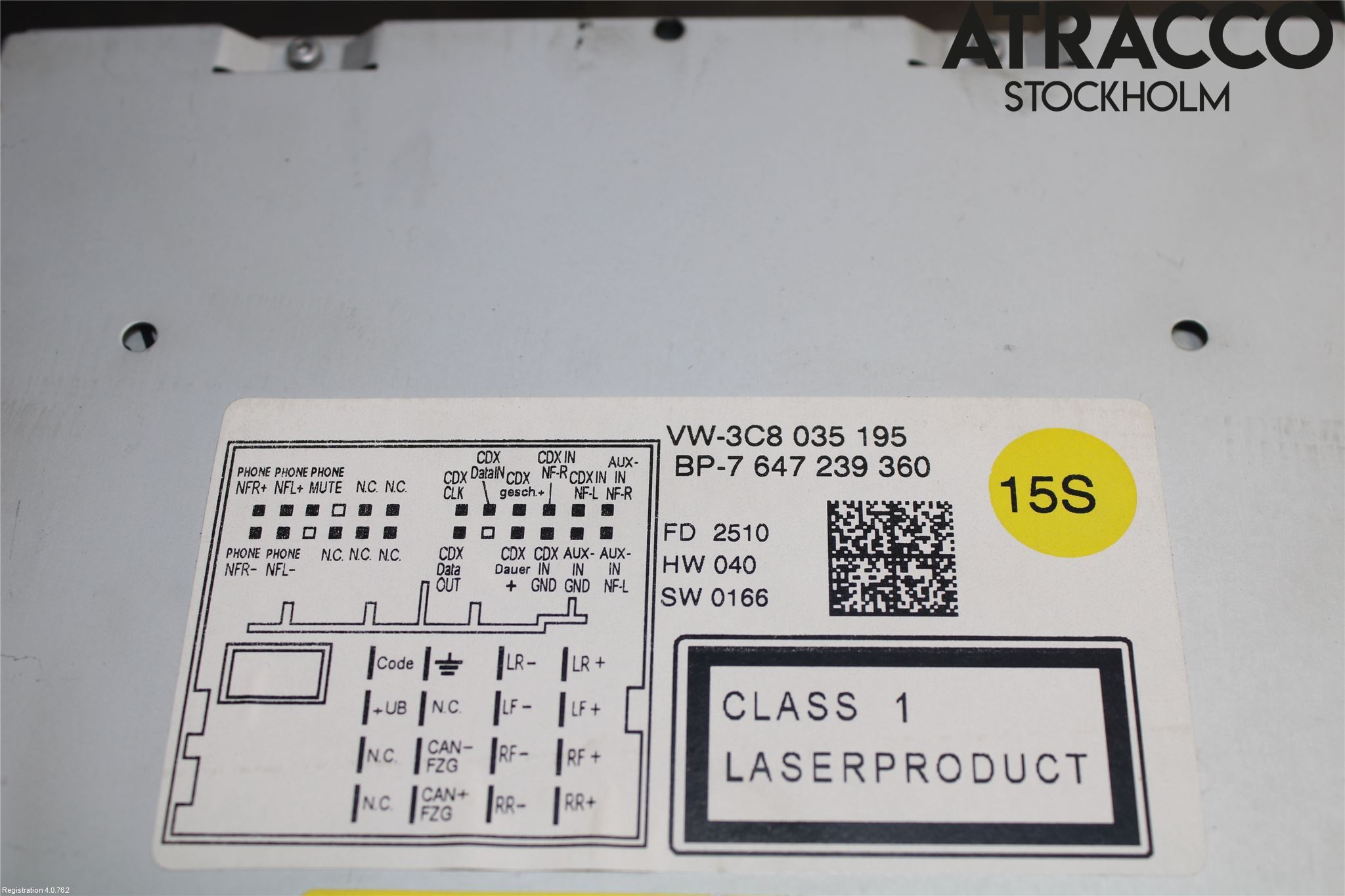 Volkswagen VW PASSAT 05-11 Stereo Radio Med Cd