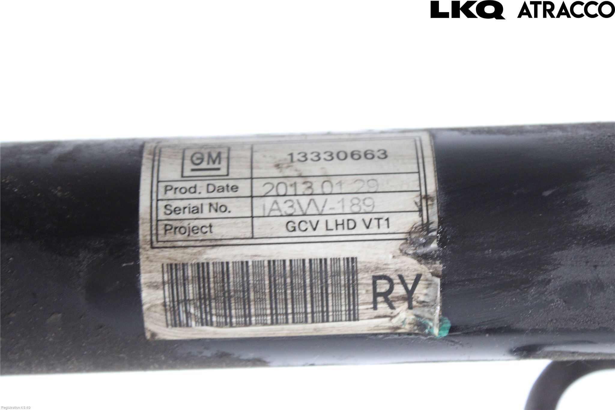 Opel ASTRA J 10-15 Servo Snekke - Tannstang