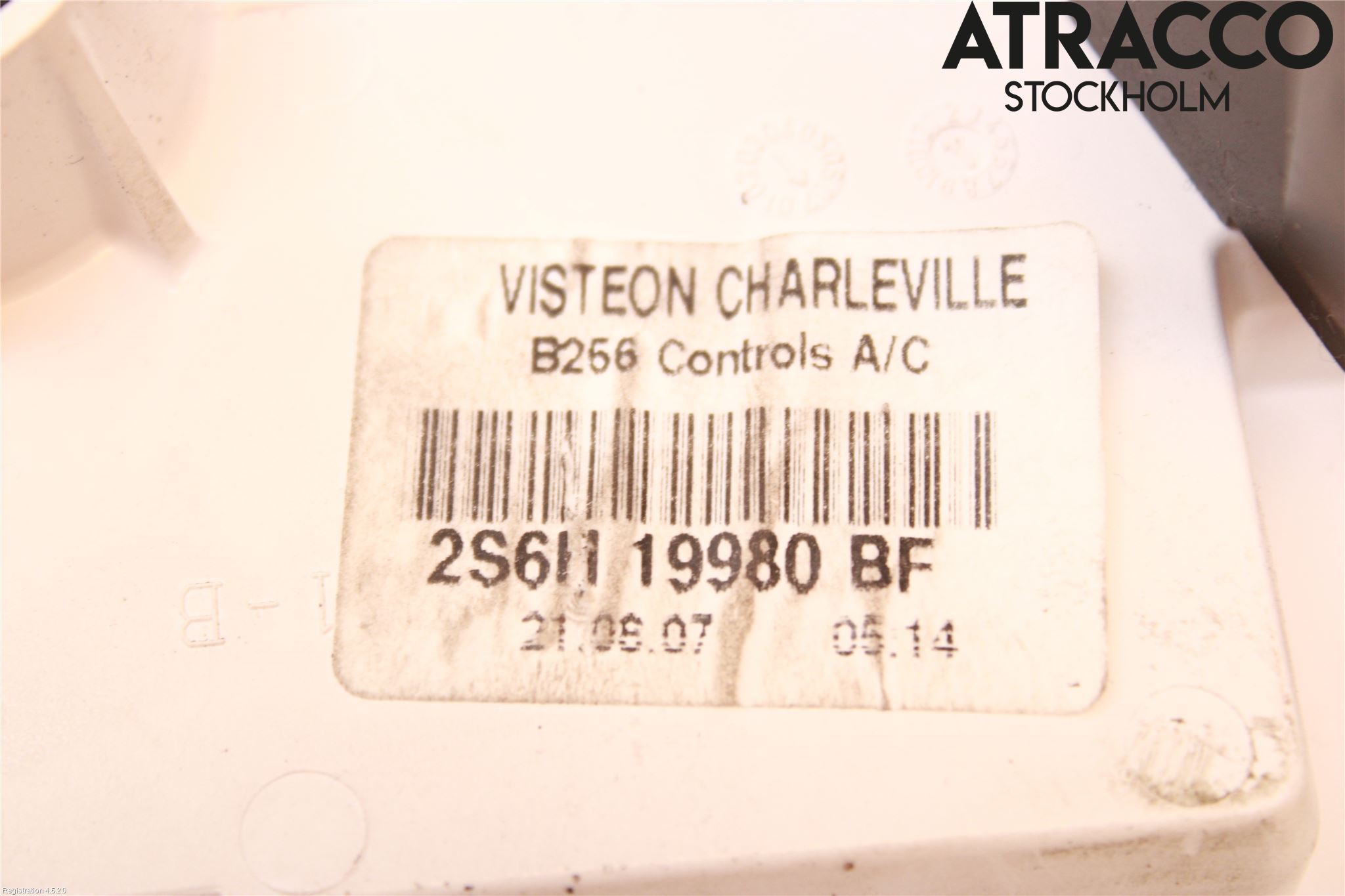 Ford FIESTA     06-08 Varme Ac Betjening-Display