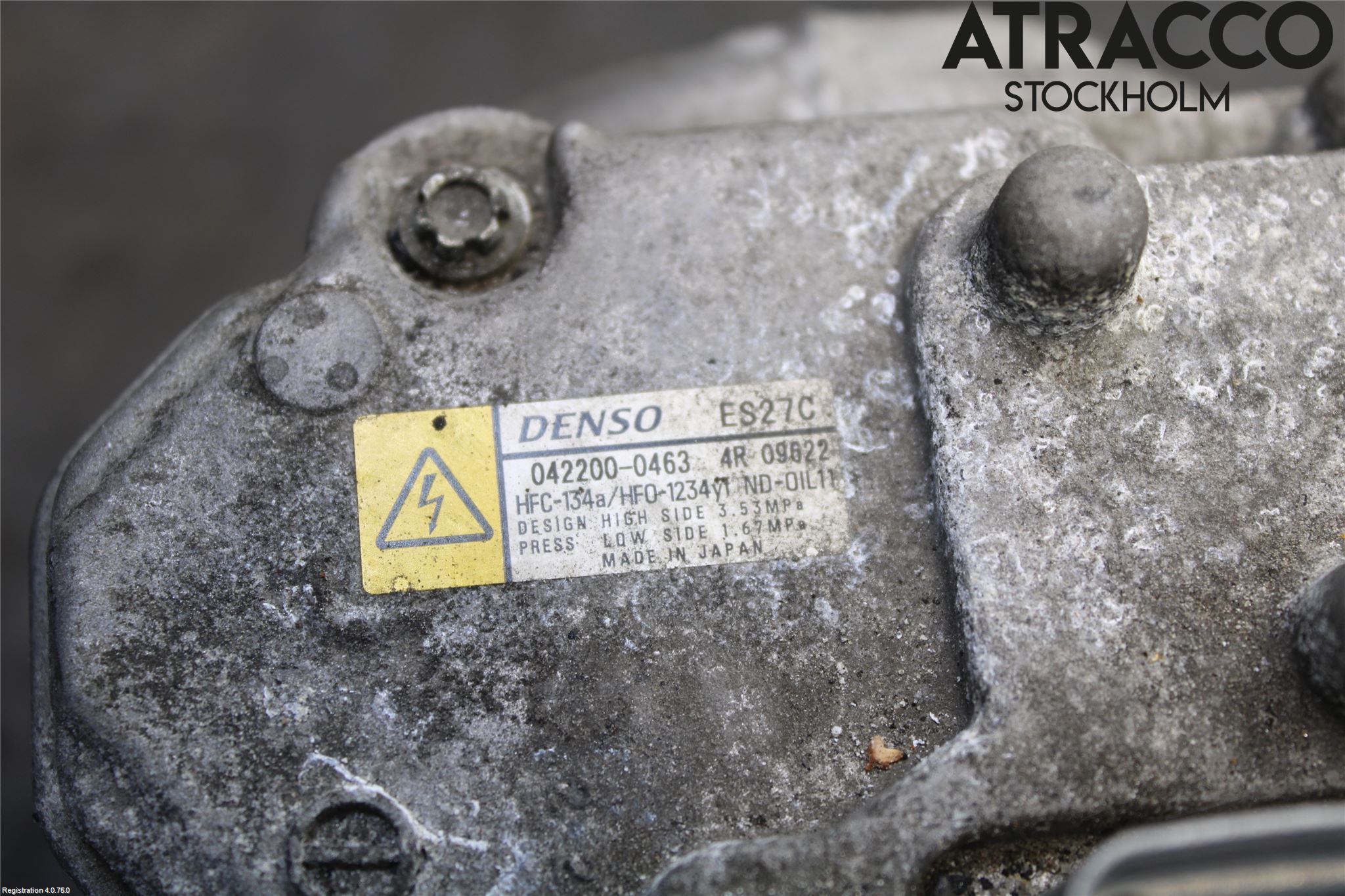 Lexus GS 300h/450h 13-20 Varme Ac Kompressor