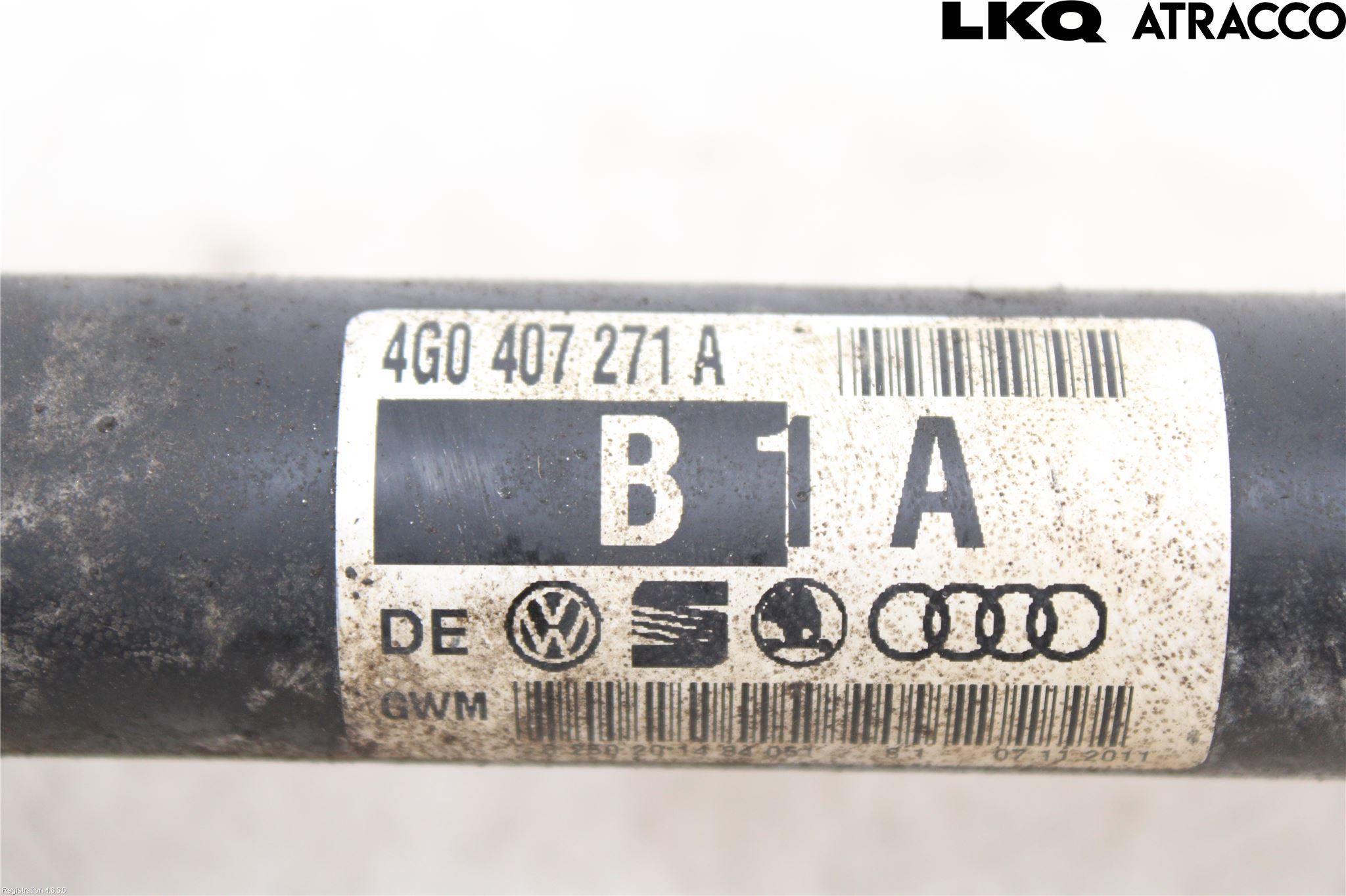 Audi A6/S6 4G 11-18 Drivaksel Foran Kompl Høyre