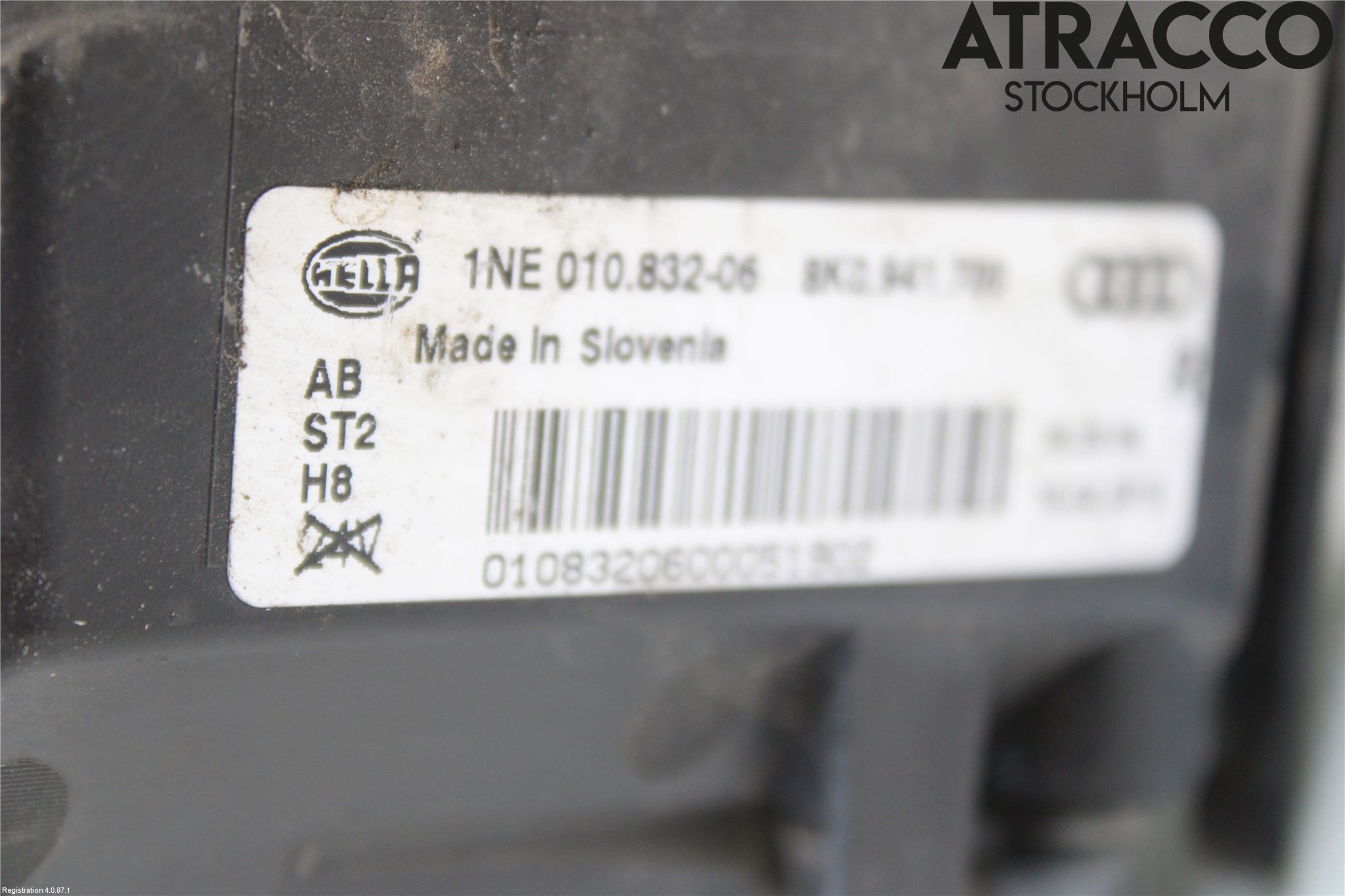 Audi A4/S4 08-11 Frontlykt-Kurve-Tåkelys