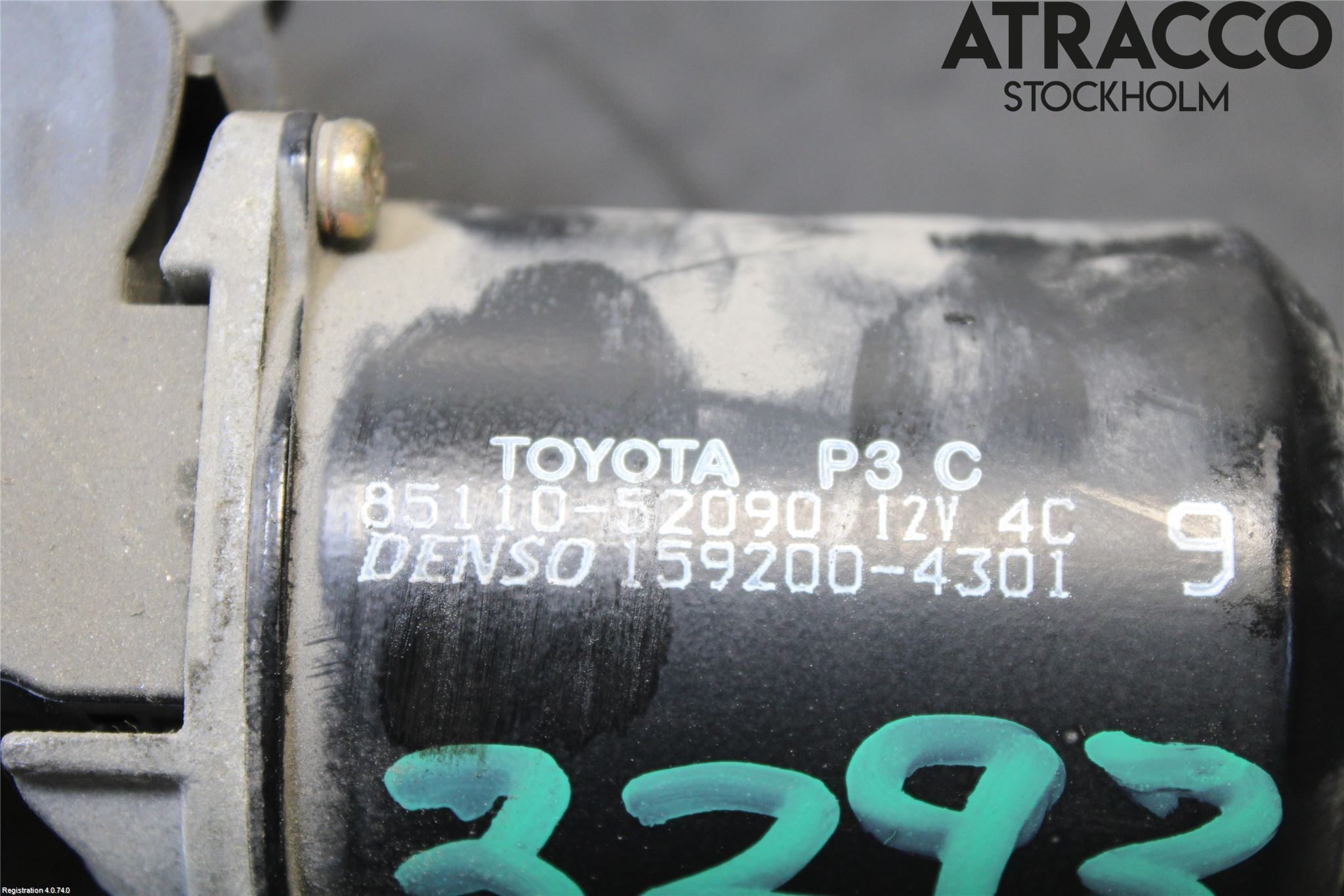 Toyota YARIS VERSO P1 00-05 Viskermotor Frontrute