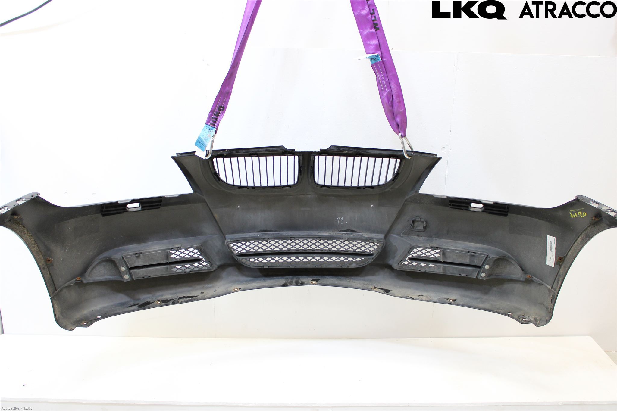 BMW 3 E90/91 SED/TOU 05-12 Støtfanger Foran Plastdeksel