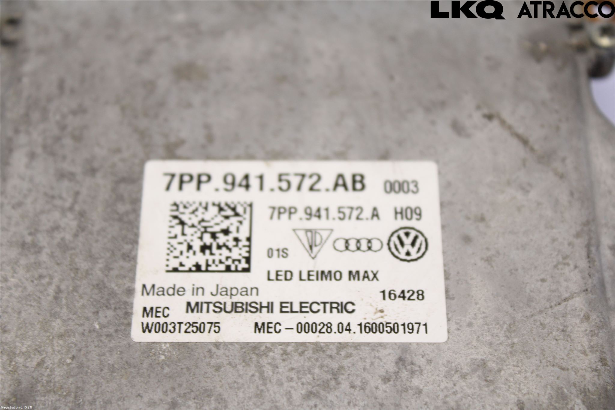 Audi A4/S4 B9 16-19 Styreenhet Xenon