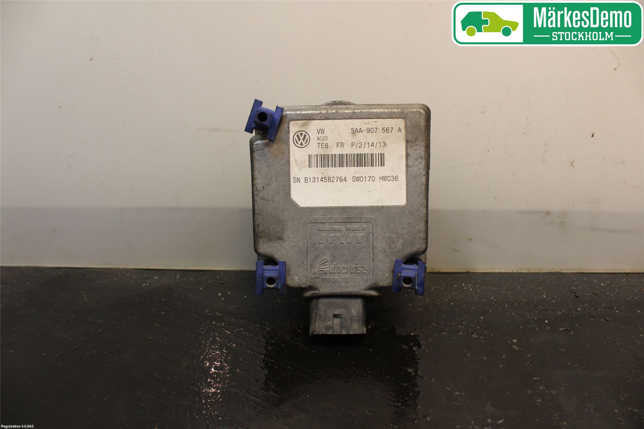Volkswagen VW PASSAT CC 08-16 Sensor Fartsbegrensning