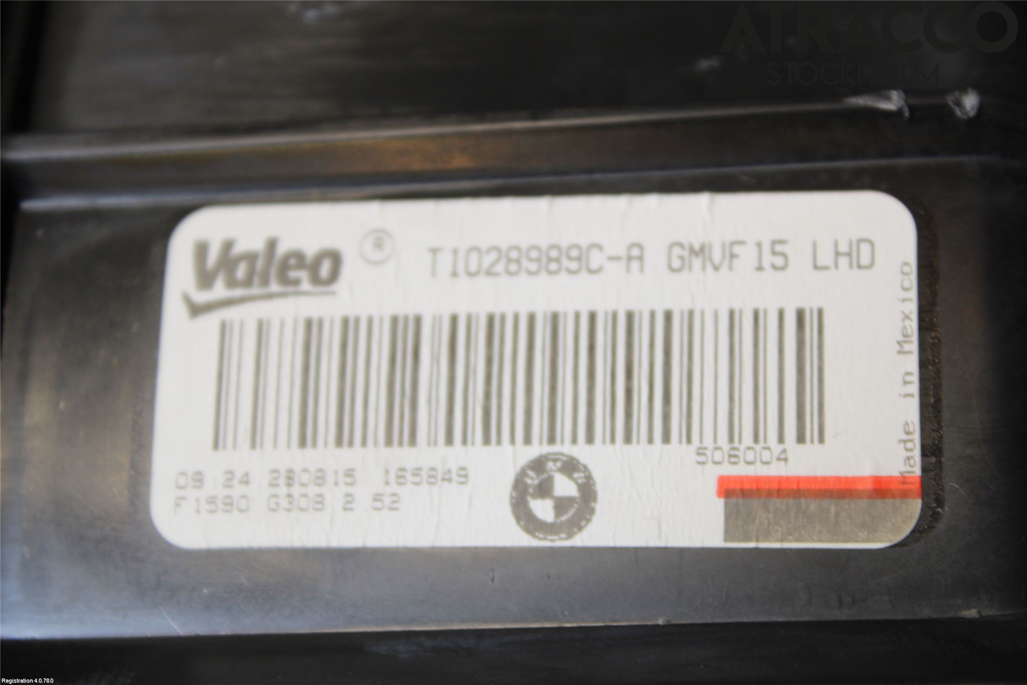 BMW X5 F15 13-18 Varmeapparat Viftemotor