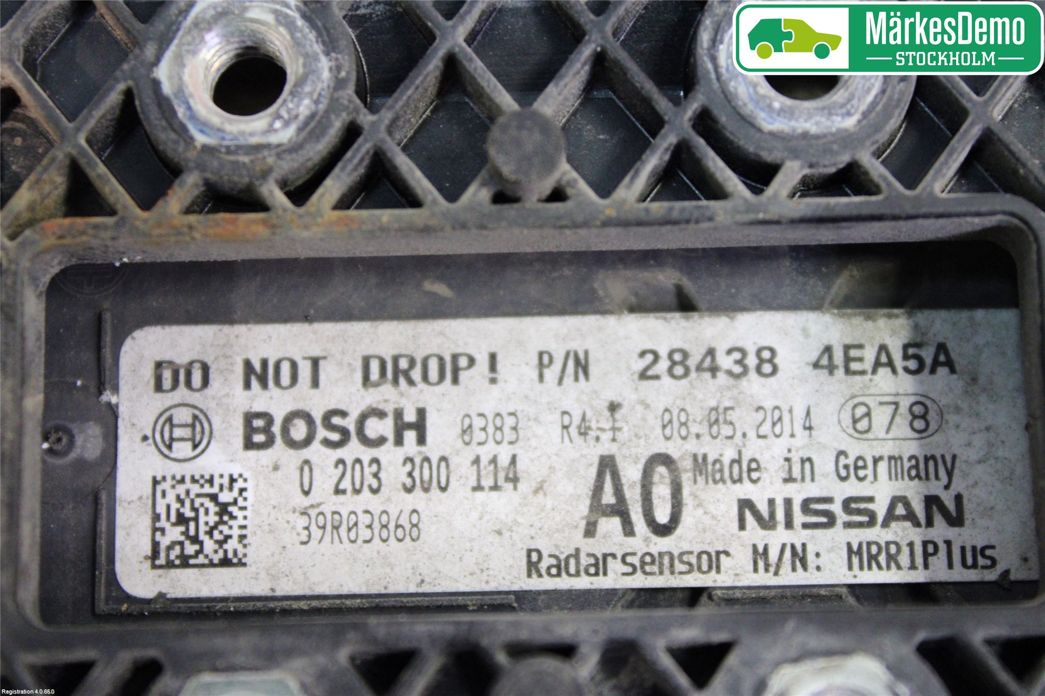 Nissan QASHQAI 14-17 Sensor Fartsbegrensning