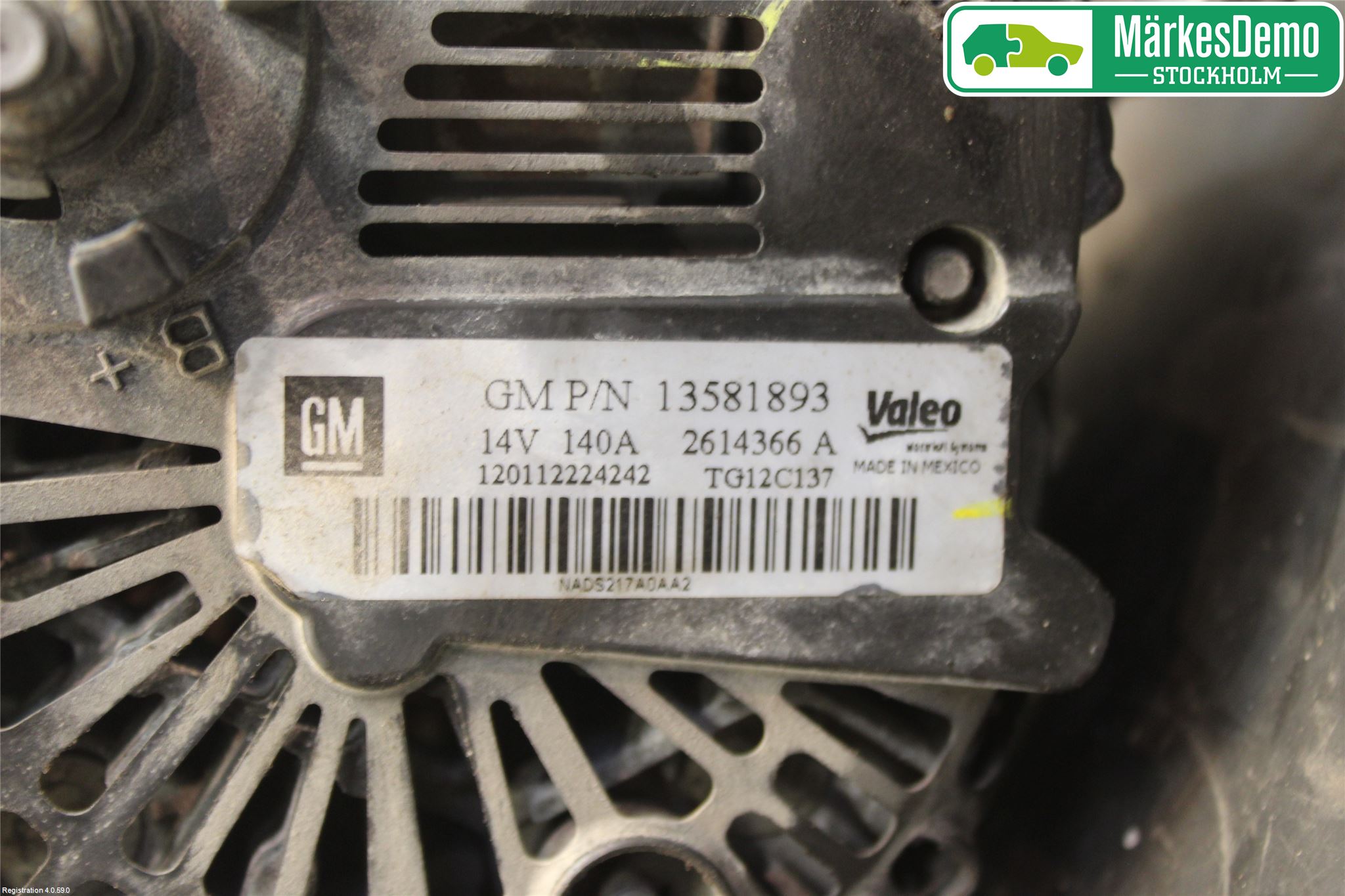 Opel CORSA D 07-14 Dynamo