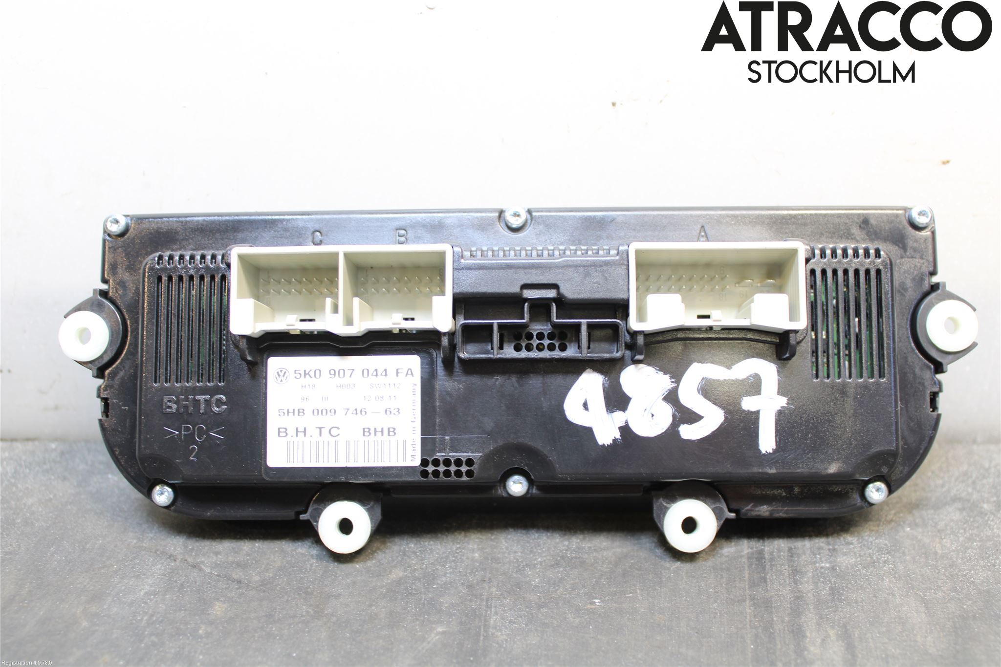 Volkswagen VW PASSAT 11-14 Varme Ac Betjening-Display